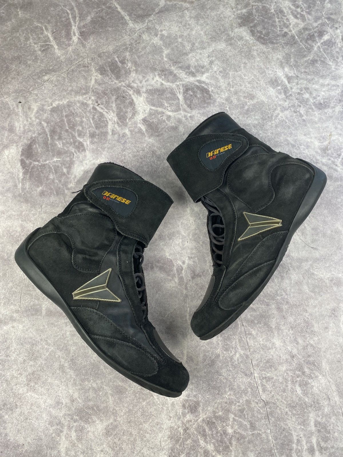 Dainese Dainese Black Moto Racing Boots With Protection Size: 44.5 Size US 11 / EU 44 - 1 Thumbnail