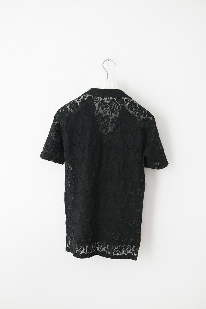 Helmut Lang SS96 lace polo shirt Size S / US 4 / IT 40 - 4 Thumbnail