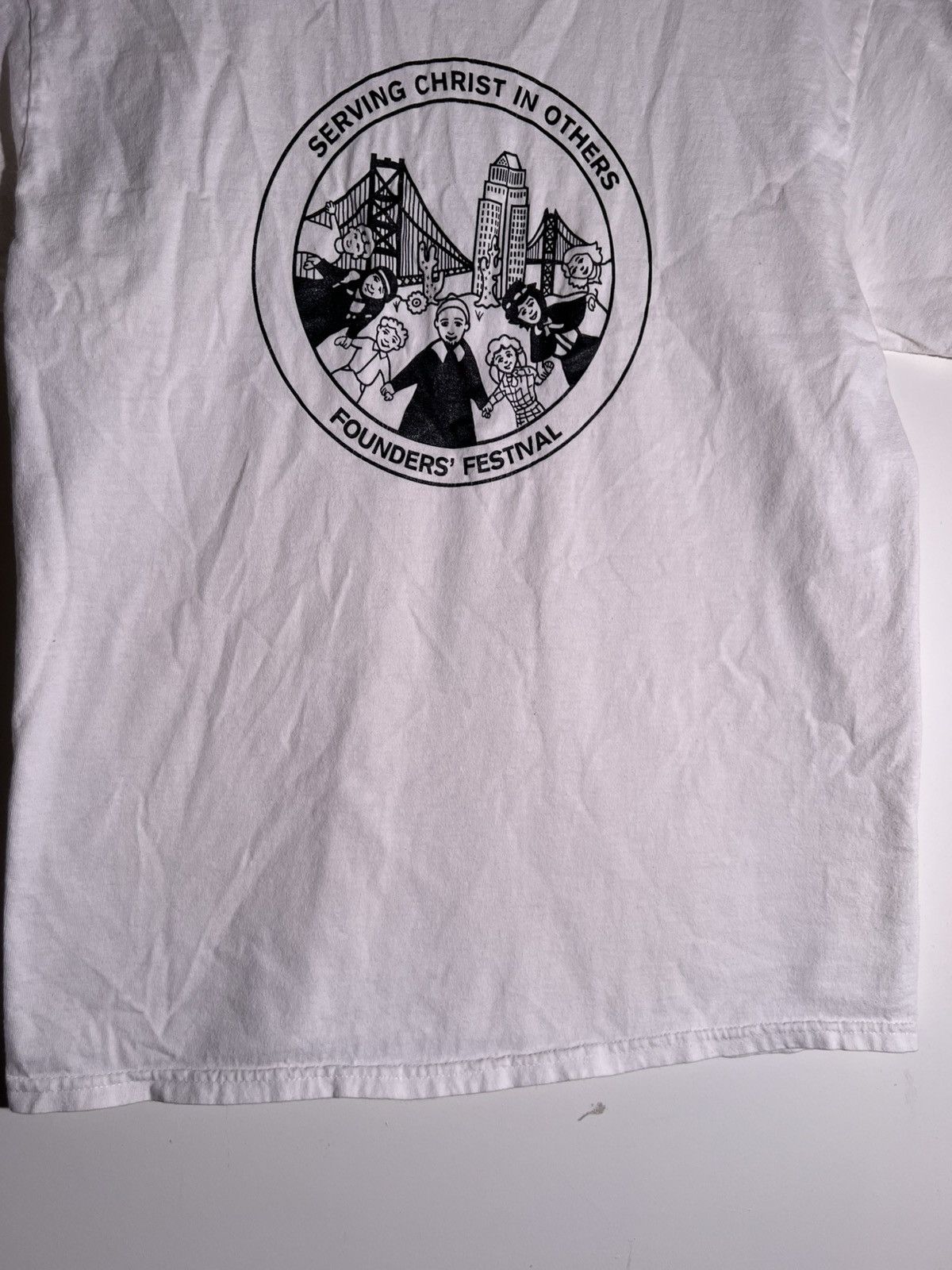 Vintage Y2K 2000’s VTG Vintage Christ In Others Festival Retro Shirt Size US M / EU 48-50 / 2 - 4 Thumbnail