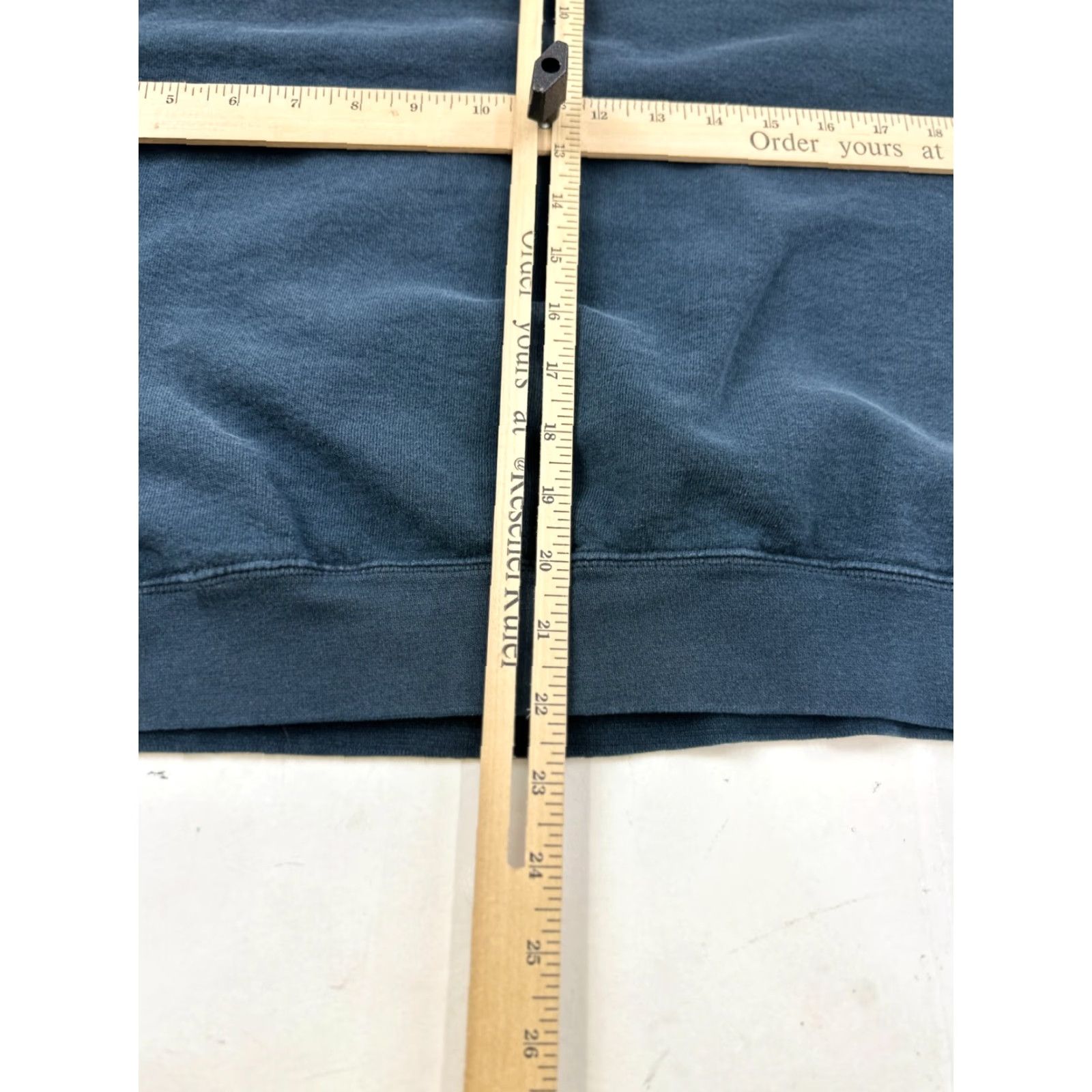 Fruit Of The Loom OPB Sweatshirt Adult Large Blue Heavy Cotton Regular Crew Neck Pullover Size US L / EU 52-54 / 3 - 7 Thumbnail