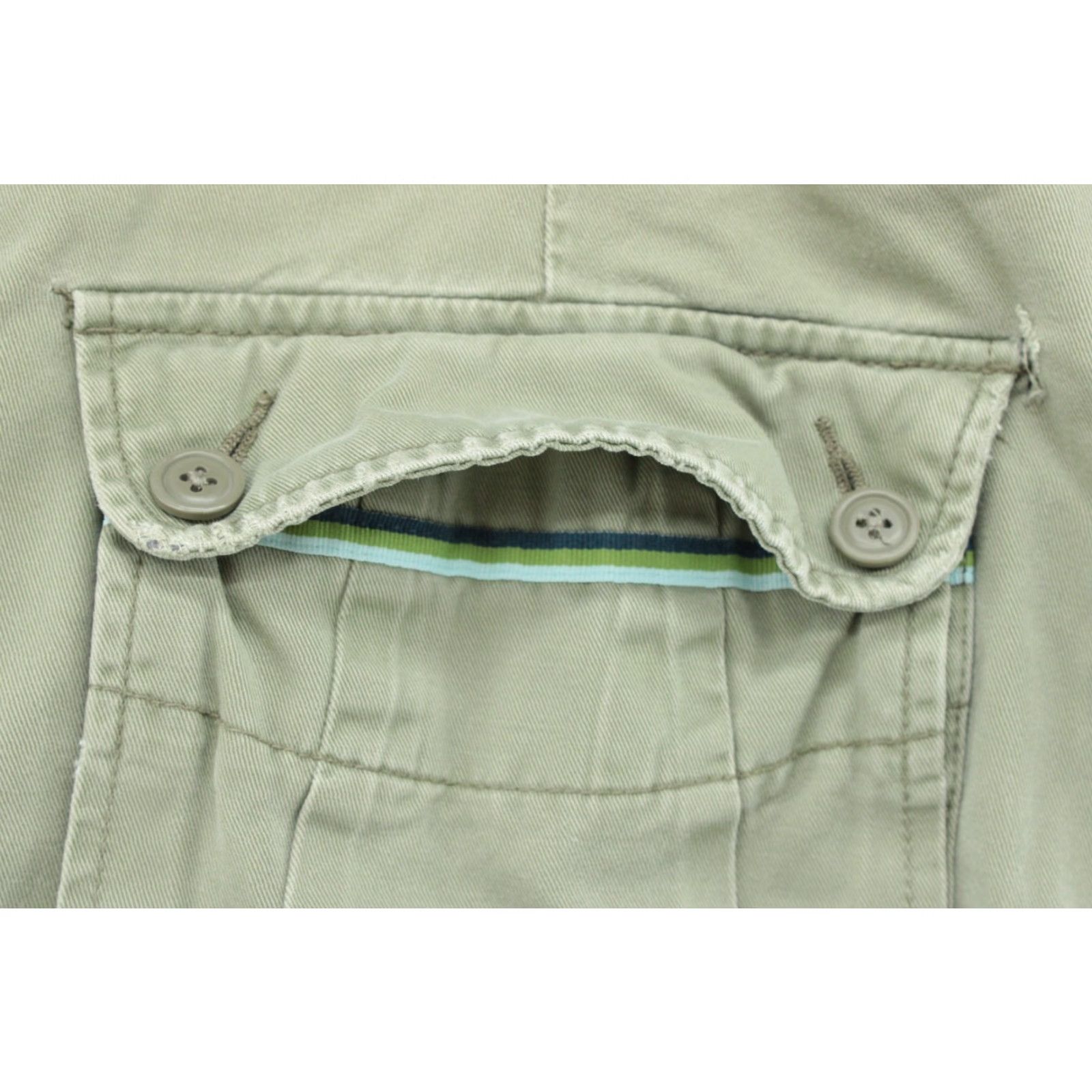 Old Navy VINTAGE Old Navy Cargo Shorts Men 44 Green Army Cotton Canvas Outdoors Y2K Size US 44 / EU 60 - 3 Thumbnail