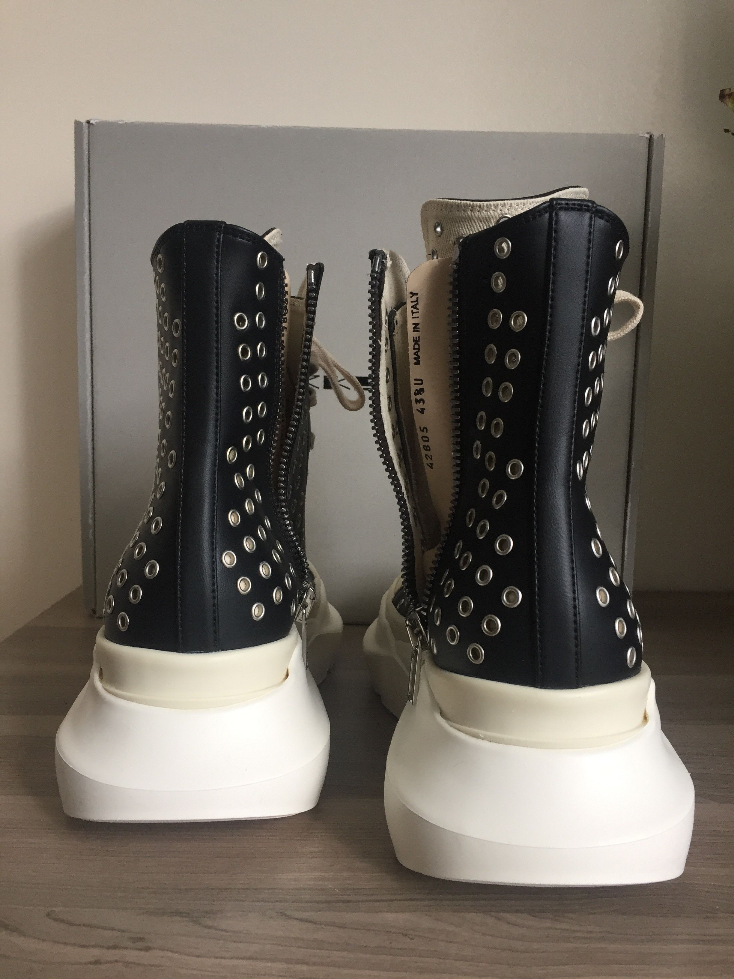 Rick Owens Rick Owens DRKSHDW Abstract Sneakers Size US 10.5 / EU 43-44 - 6 Thumbnail