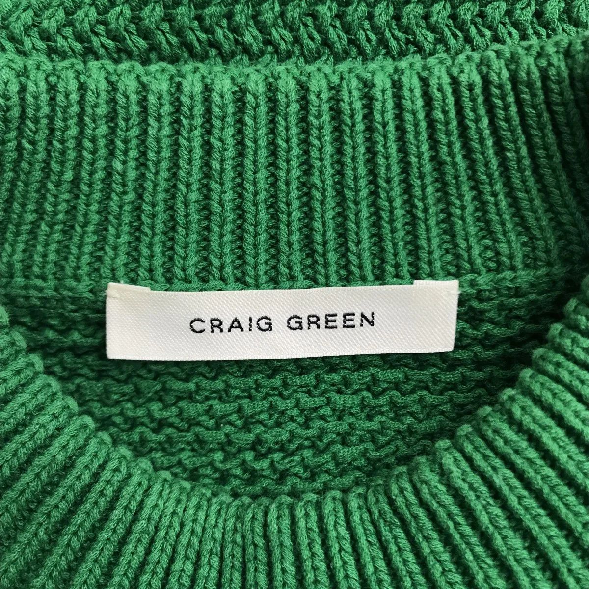 Craig Green Lace Motif Thick Knit Sweater Size S / US 4 / IT 40 - 4 Thumbnail