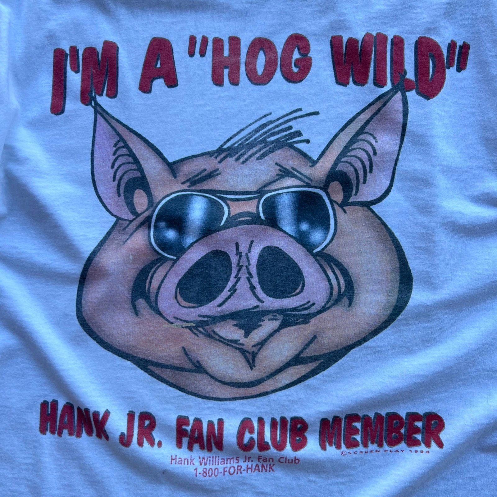 Other 90’s Hank Jr. Fan Club Vintage Shirt — L — Size US L / EU 52-54 / 3 - 3 Thumbnail
