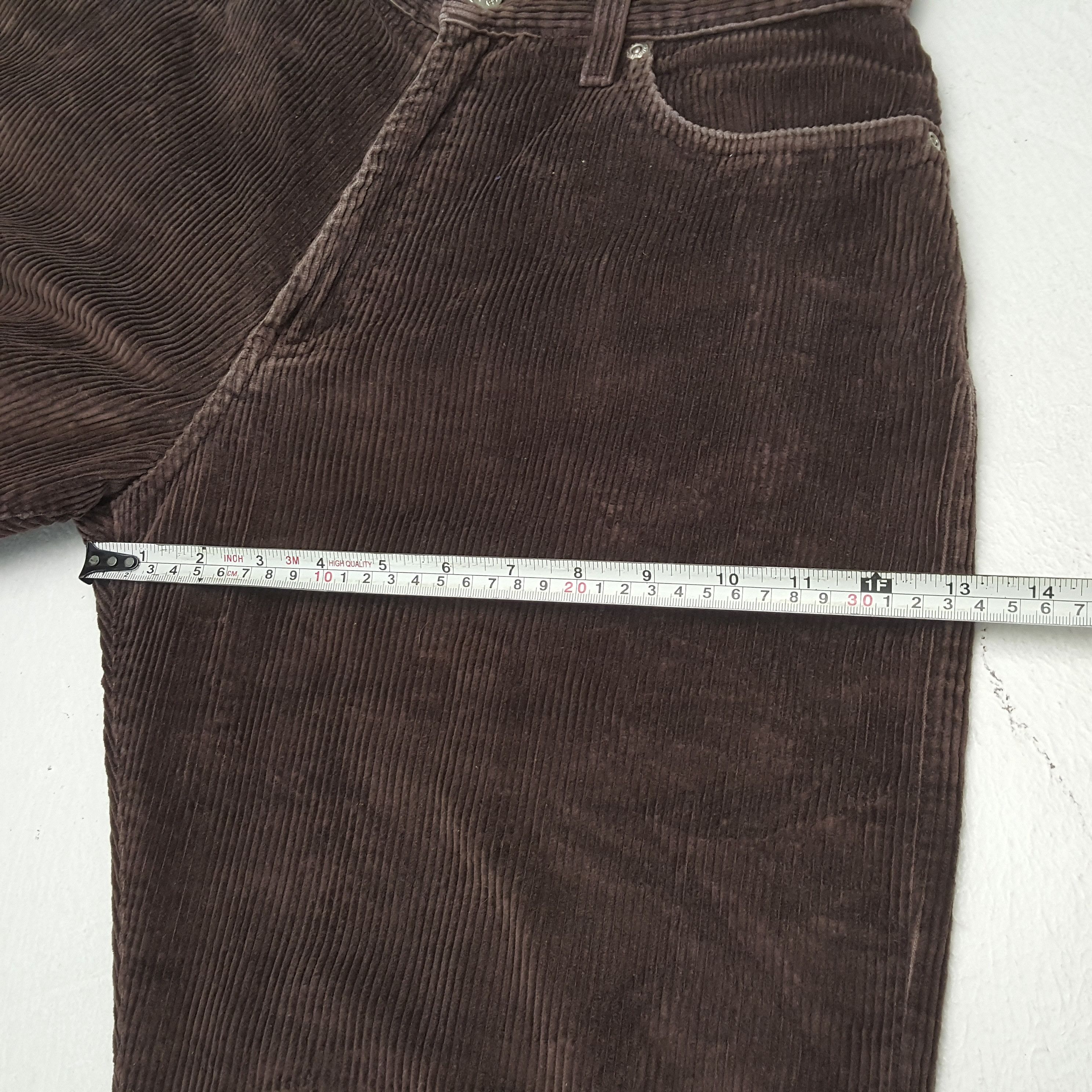 Stussy × Vintage STUSSY Streetwear Custom Art Corduroy Pant Size US 27 - 9 Thumbnail
