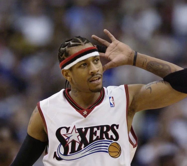 Champion 76ers Allen Iverson 2001 Vintage NBA Champion OG Jersey Size US XL / EU 56 / 4 - 7 Thumbnail