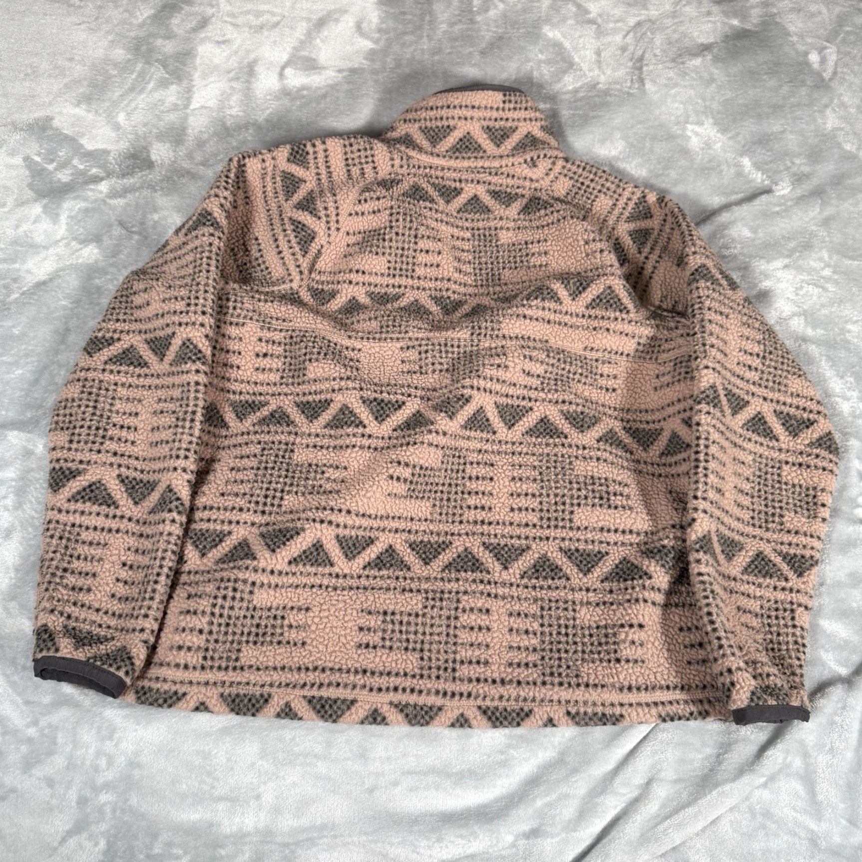 Carhartt VINTAGE Carhartt Quarter Snap Fleece Pullover Womens XL Aztec Desert Taupe Pink Size XL / US 12-14 / IT 48-50 - 5 Thumbnail