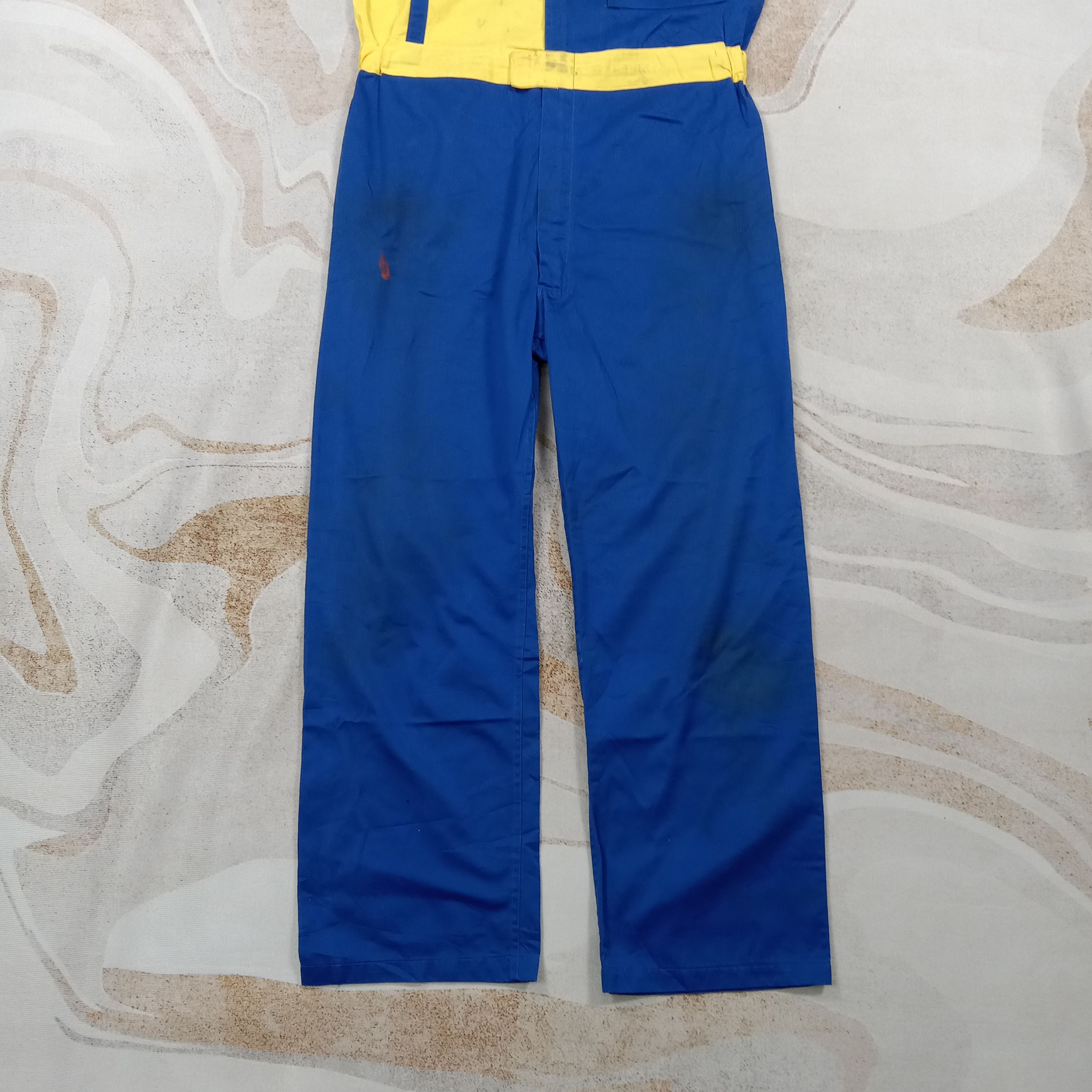 Japanese Brand Subaru Rally Team Racing Work Coverall Jacket C274N6 Size US L / EU 52-54 / 3 - 9 Thumbnail
