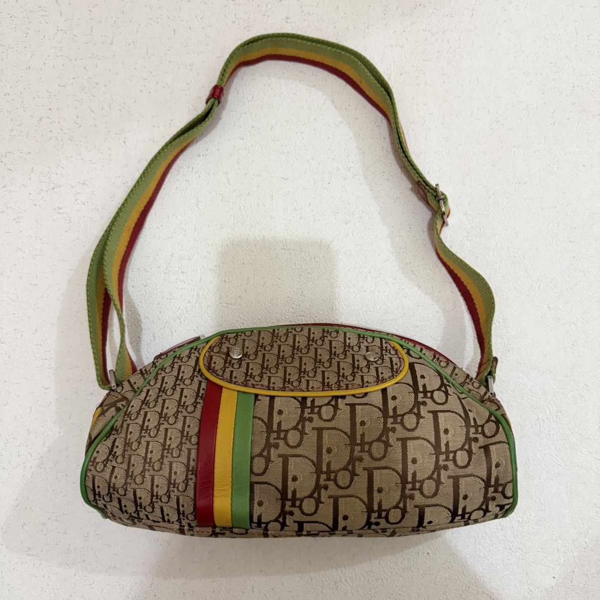 Dior Christian Dior By Galliano Fw/2004 Rasta Cross Body Bag Size ONE SIZE - 2 Thumbnail