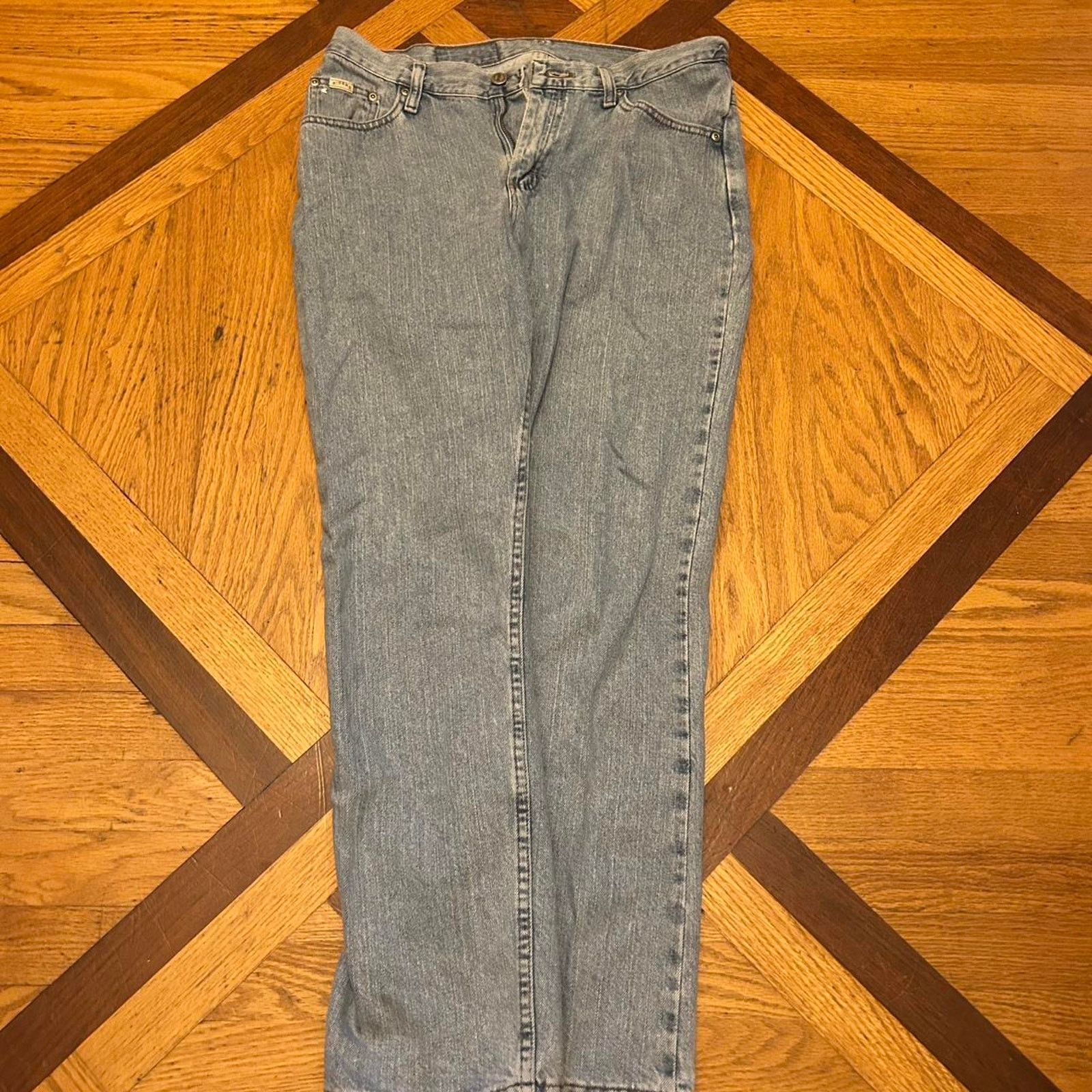 Lee (12) Denim Riders Low Rise Jeans Size 34" / US 12 / IT 48 - 1 Thumbnail