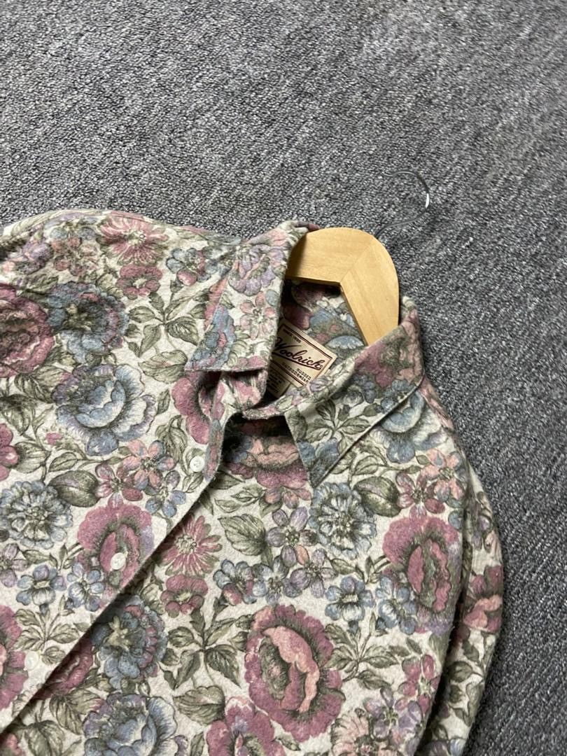 Japanese Brand Woolrich Rugged Outdoorwear Floral Shirt (196) Size M / US 6-8 / IT 42-44 - 6 Thumbnail