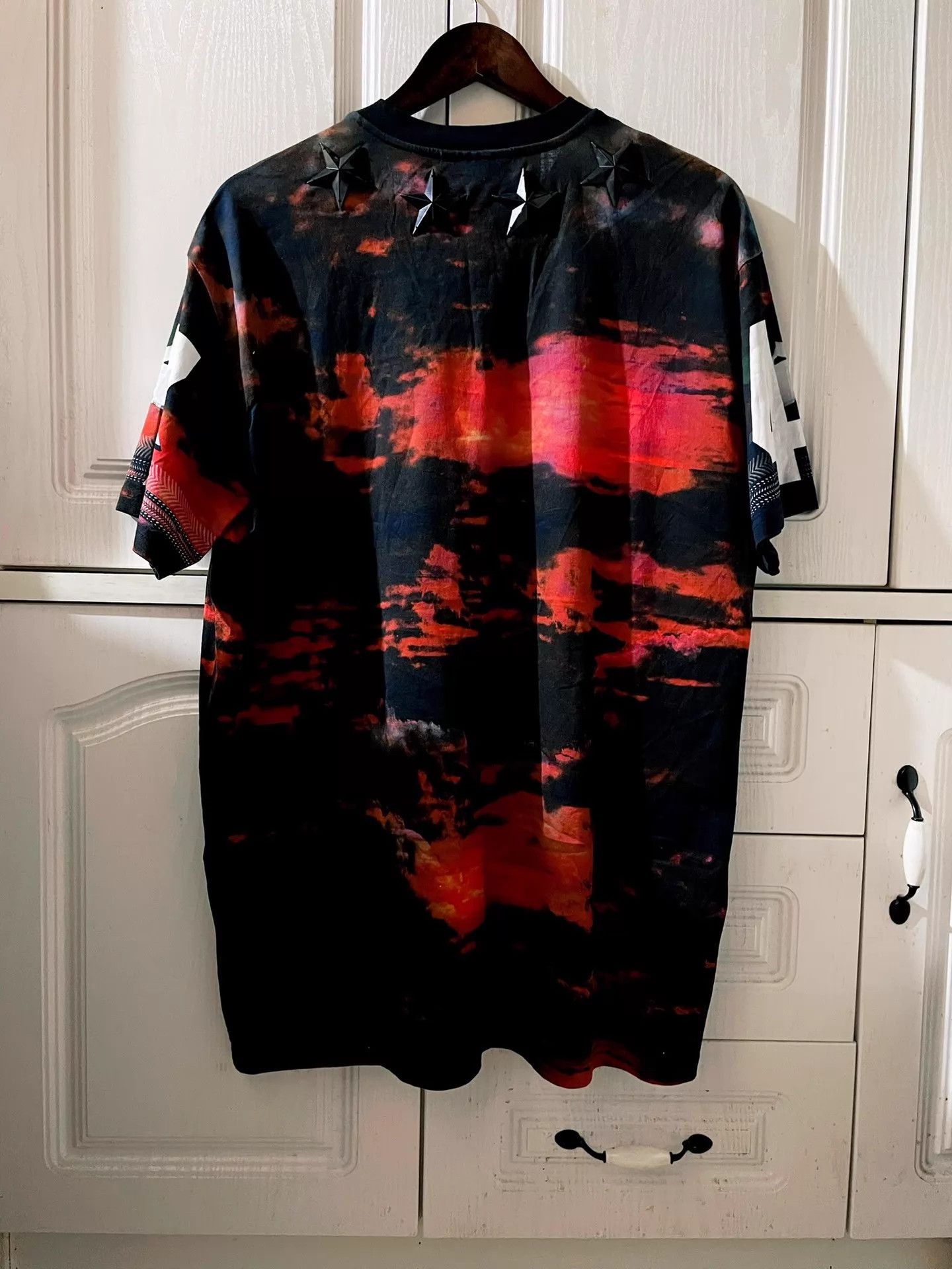 Givenchy Givenchy Rare 3D Star Print Short Sleeve Tee S Size US S / EU 44-46 / 1 - 2 Thumbnail