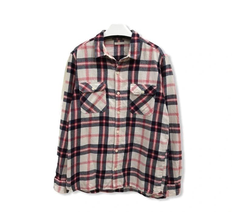 image of Plaid Tartan Flannel Shirt, Men's (Size Small)