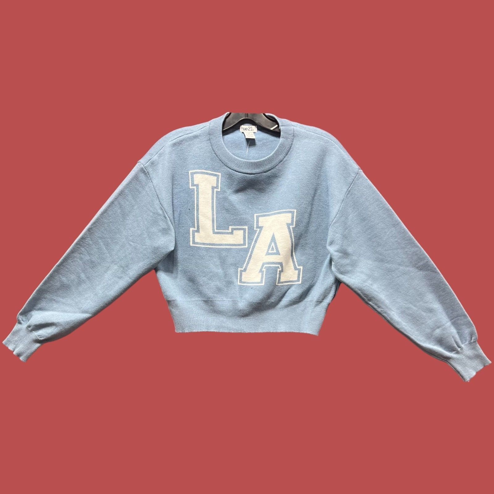 rue21 Rue 21 - Women's Long Sleeve Sweater - Graphic Sweater - Lig Size XS / US 0-2 / IT 36-38 - 1 Thumbnail