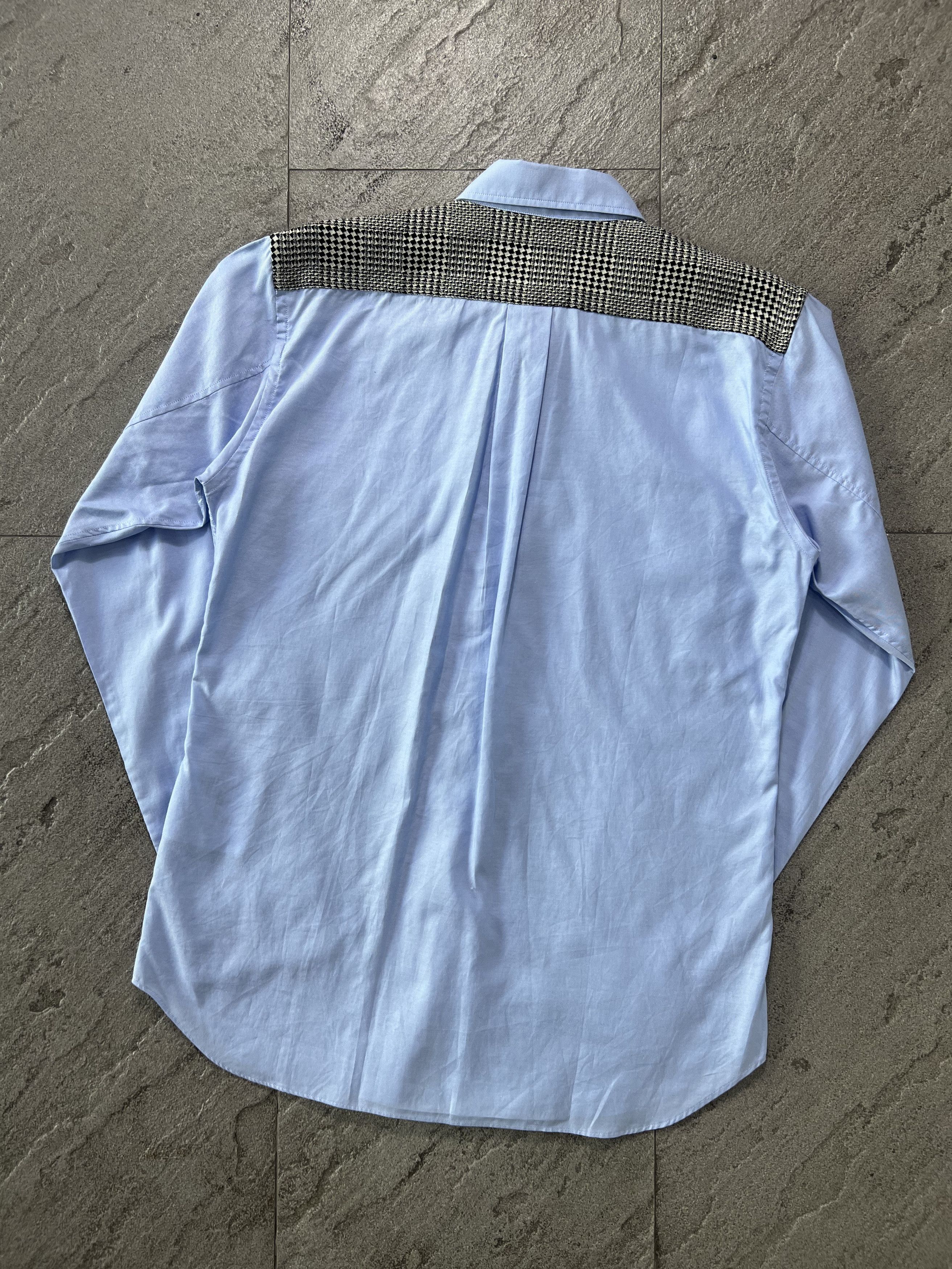 Comme des Garcons Comme des Garçon boys checkered patch Shirt Size US M / EU 48-50 / 2 - 2 Thumbnail