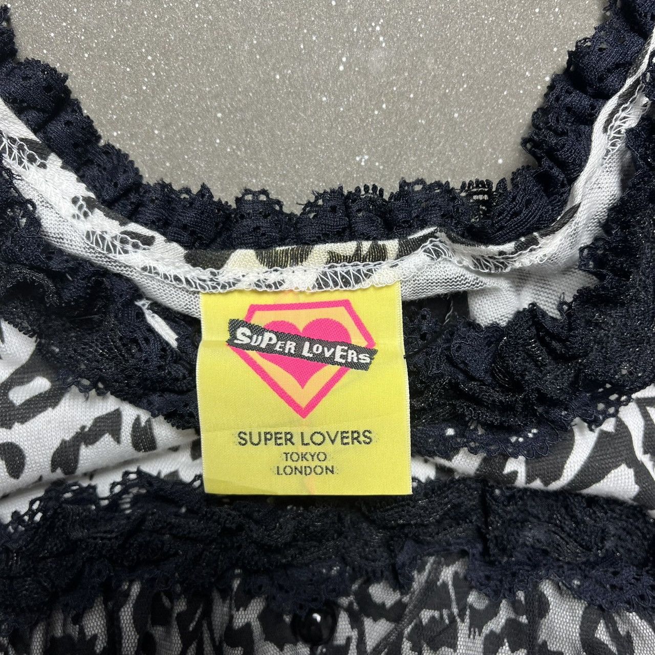 Japanese Brand × Le Grande Bleu (L.G.B.) Super Lovers Tokyo Japanese Brand Leopard Print Top Size M / US 6-8 / IT 42-44 - 2 Thumbnail