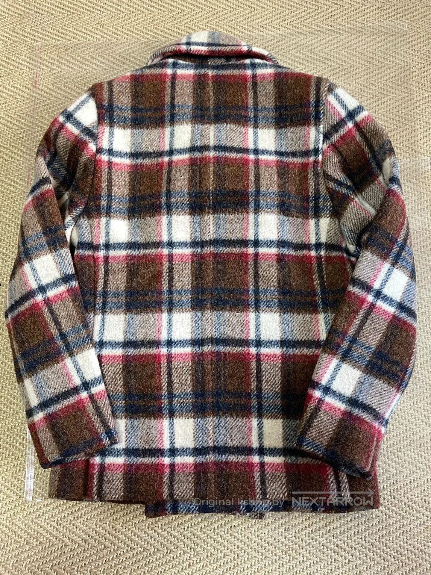 Bape bape check wool double-breasted coat. Size US M / EU 48-50 / 2 - 3 Thumbnail