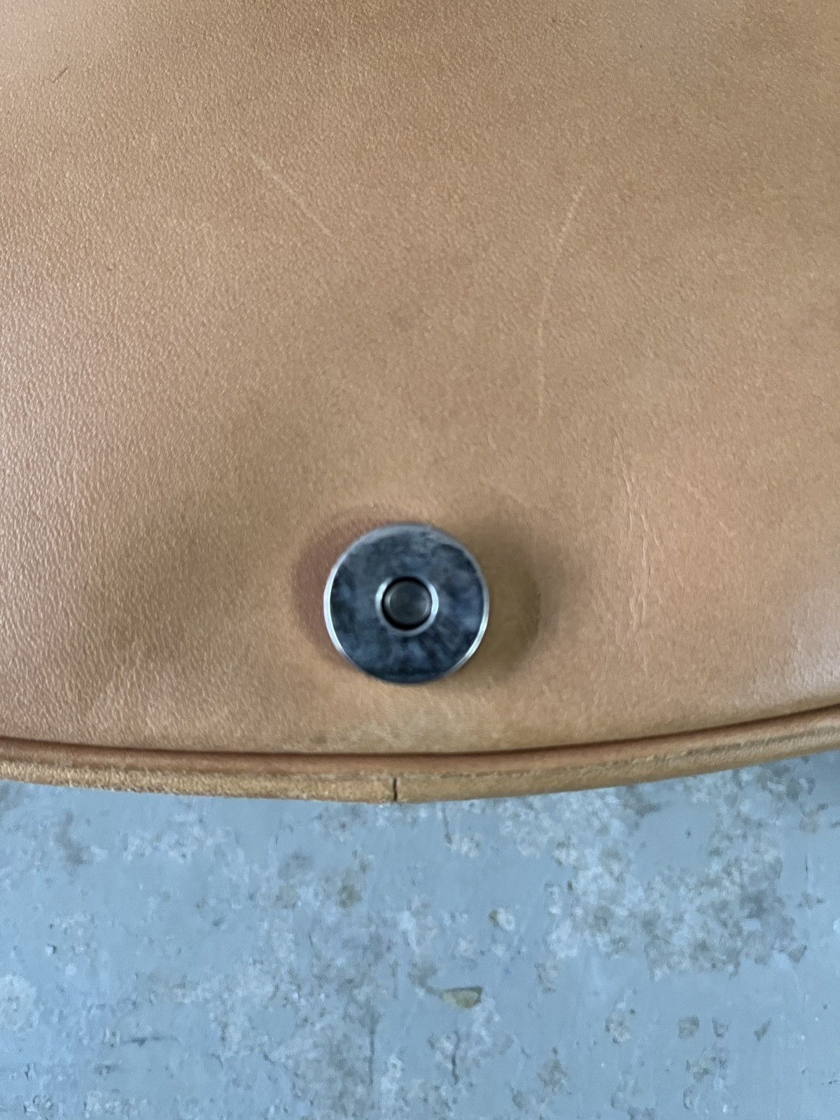 Junko Shimada × Leather Vintage Junko Shimada Part 2 Patina Suede Leather Sling Bag Size ONE SIZE - 10 Thumbnail