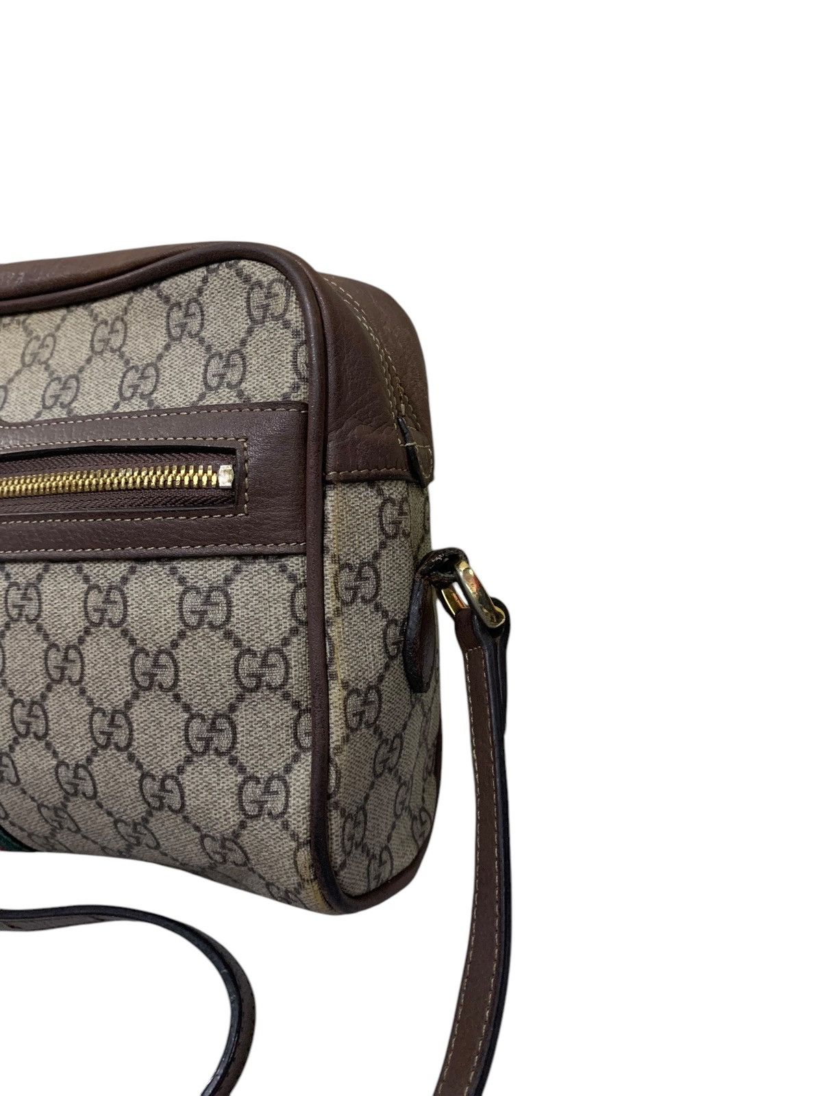 Gucci 🔥VTG GUCCI GG MONOGRAM OPHIDIA SLING BAG Size ONE SIZE - 3 Thumbnail