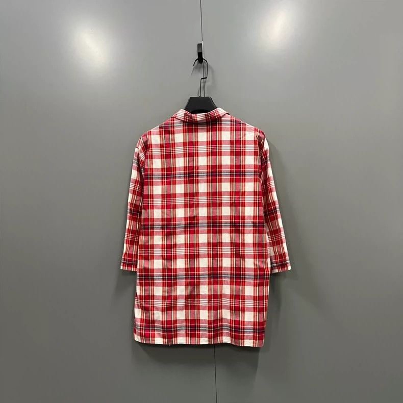 Gucci GucciAnimal embroidered plaid shirt 2503-Nextarrow Size US S / EU 44-46 / 1 - 2 Thumbnail