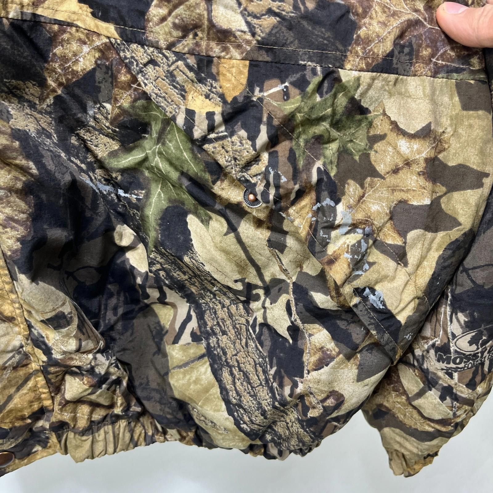Mossy Oaks Vintage 90s Realtree Camo Hooded Windbreaker Jacket XL 2XL Size US XL / EU 56 / 4 - 5 Thumbnail