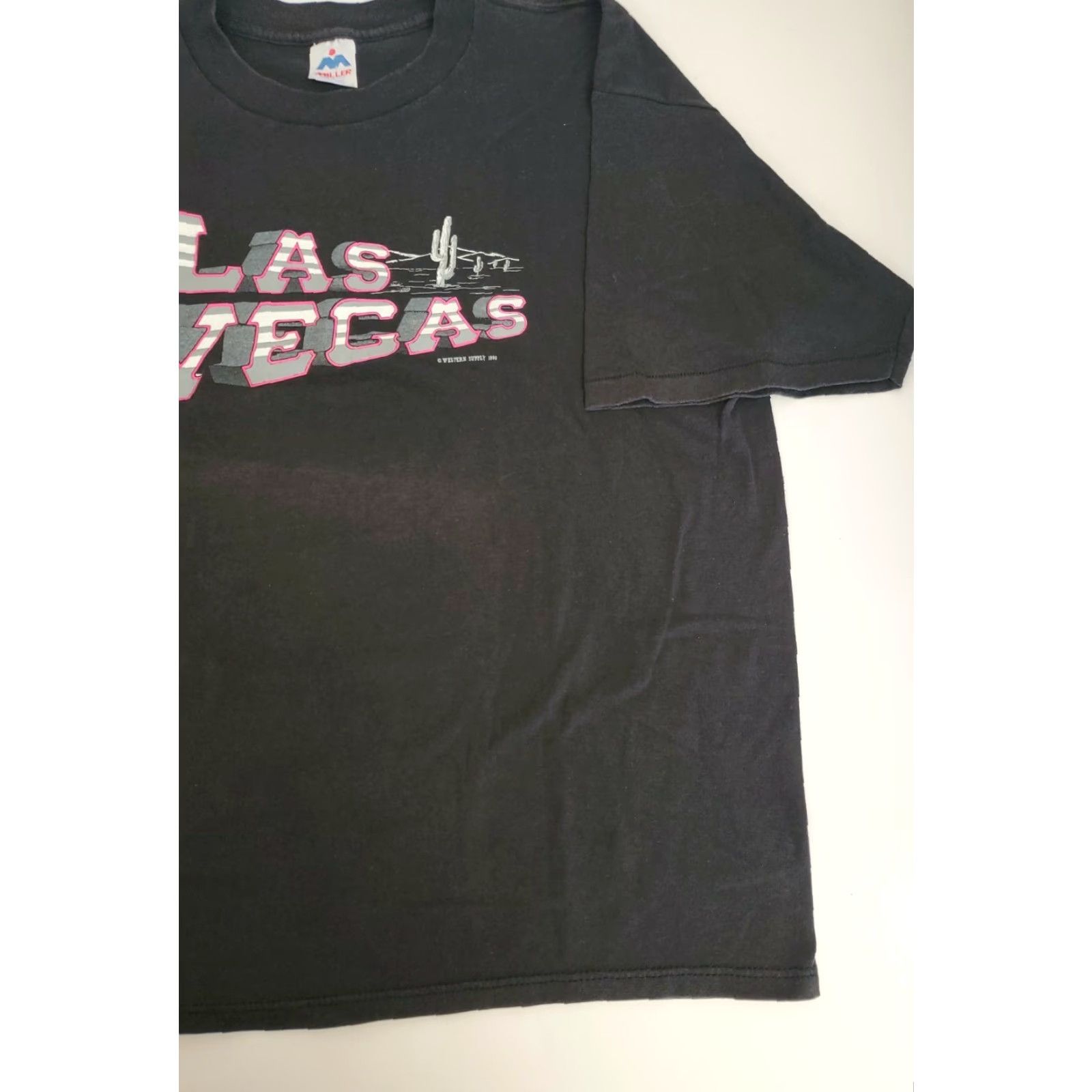 Vintage VINTAGE Las Vegas Western Supply 1990 Miller T-Shirt Single Stitch Made in USA Size US XXL / EU 58 / 5 - 6 Thumbnail