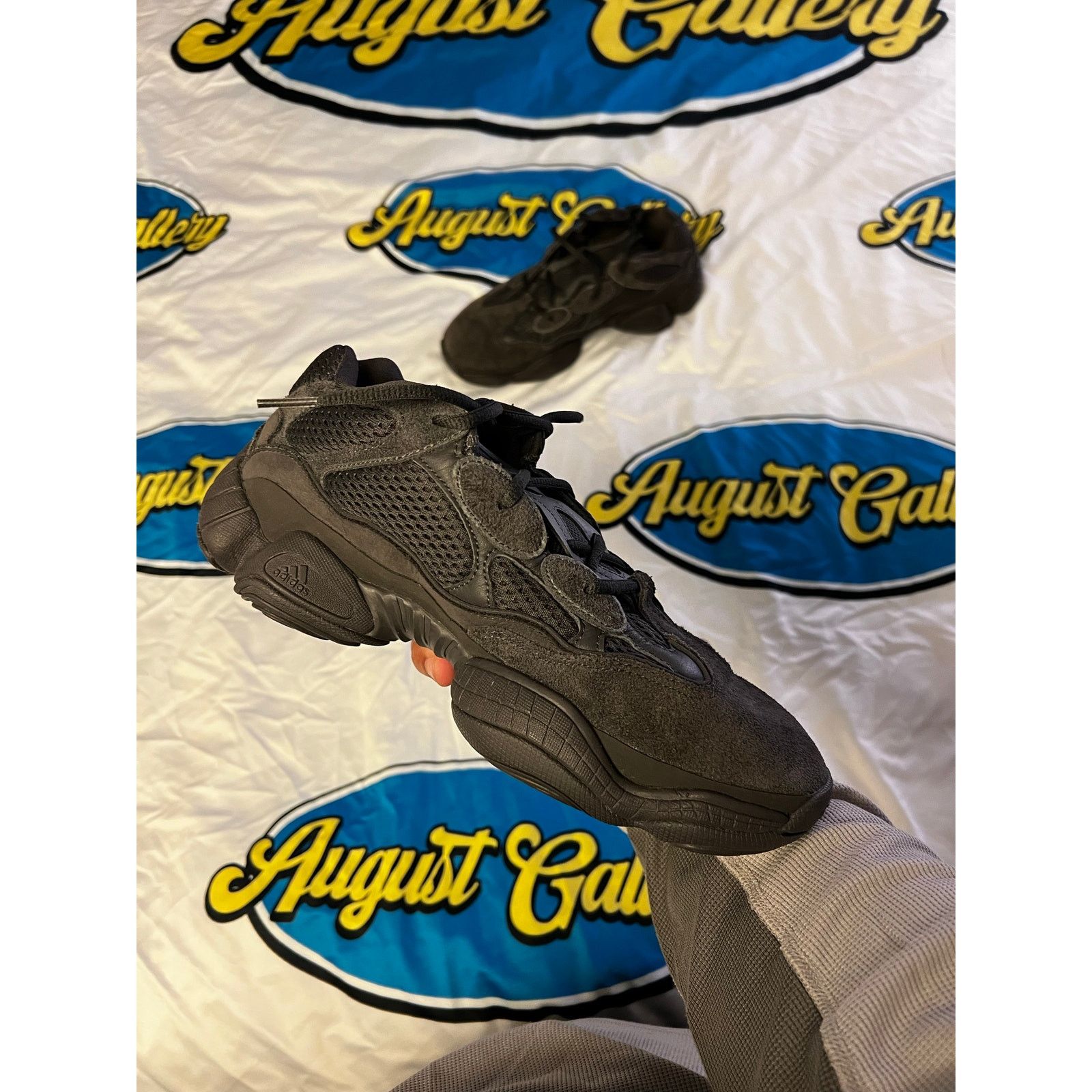 Adidas Adidas Yeezy 500 Utility Black Size US 9.5 / EU 42-43 - 1 Thumbnail