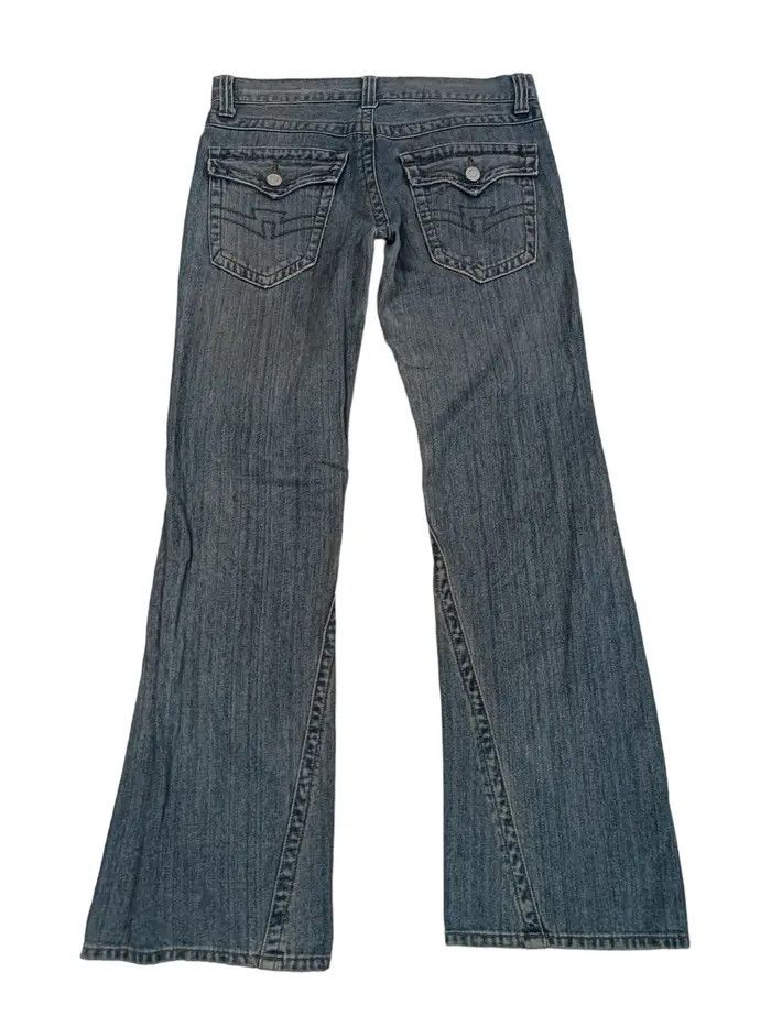Japanese Brand Japanese branded blue fLARE Size US 34 / EU 50 - 4 Thumbnail