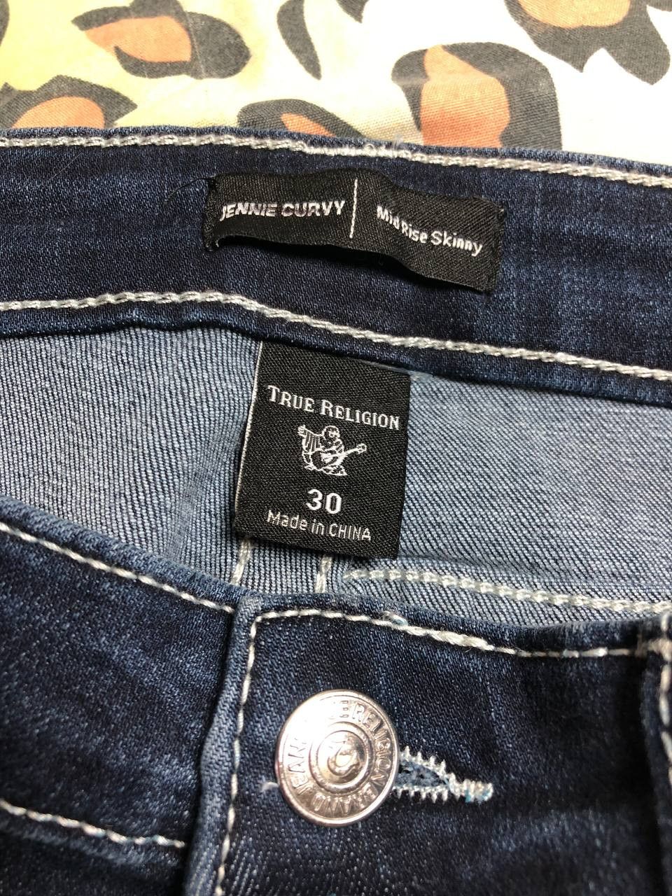 True Religion × Vintage Vintage True Religion Bobby Big T Y2K Denim Flare Jeans Size 30" / US 8 / IT 44 - 2 Thumbnail