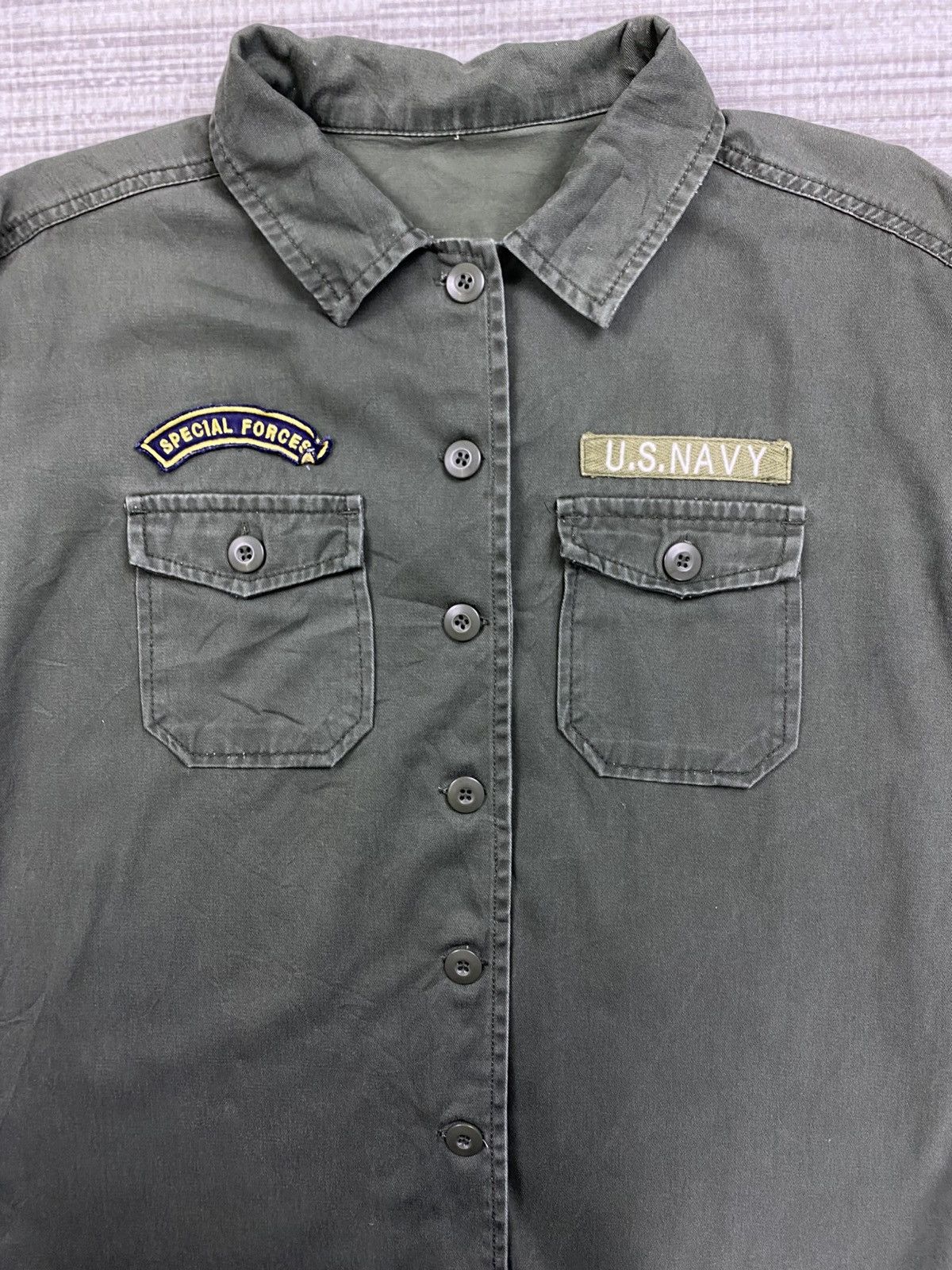 Vintage Vintage Gorge Special Force U.S Army Green Jacket Size US M / EU 48-50 / 2 - 8 Thumbnail