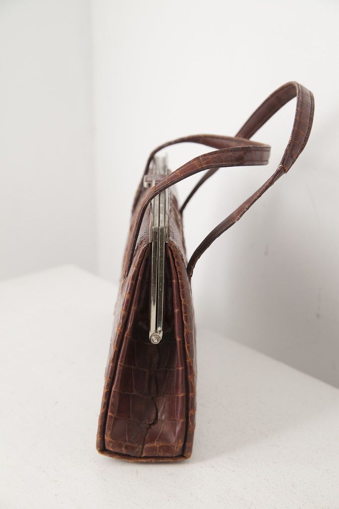 Vintage Vintage alligator handbag Size ONE SIZE - 2 Thumbnail