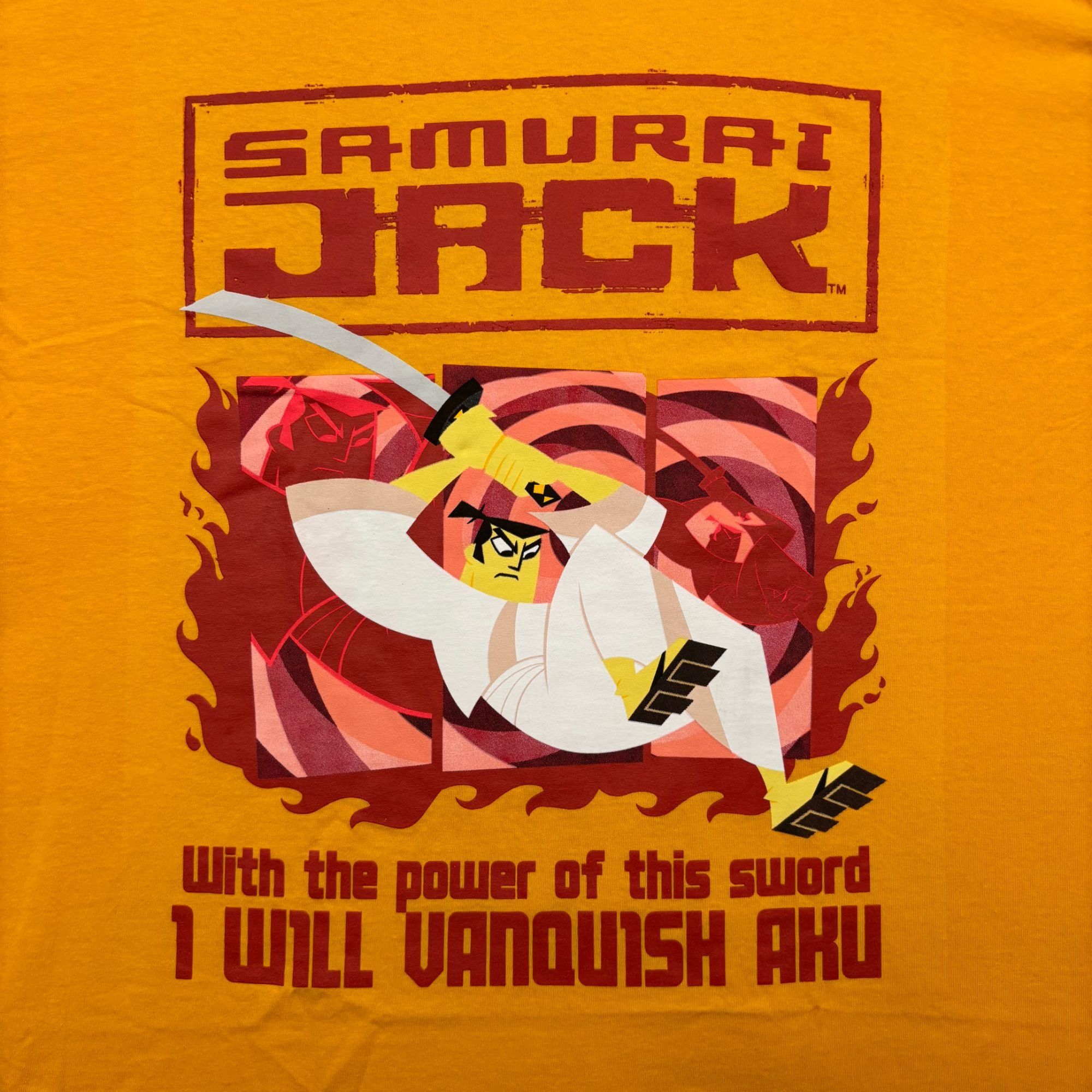 Cartoon Network Samurai Jack I Will Vanquish Aku Cartoon Network Show Tee 2X Size US XXL / EU 58 / 5 - 2 Thumbnail