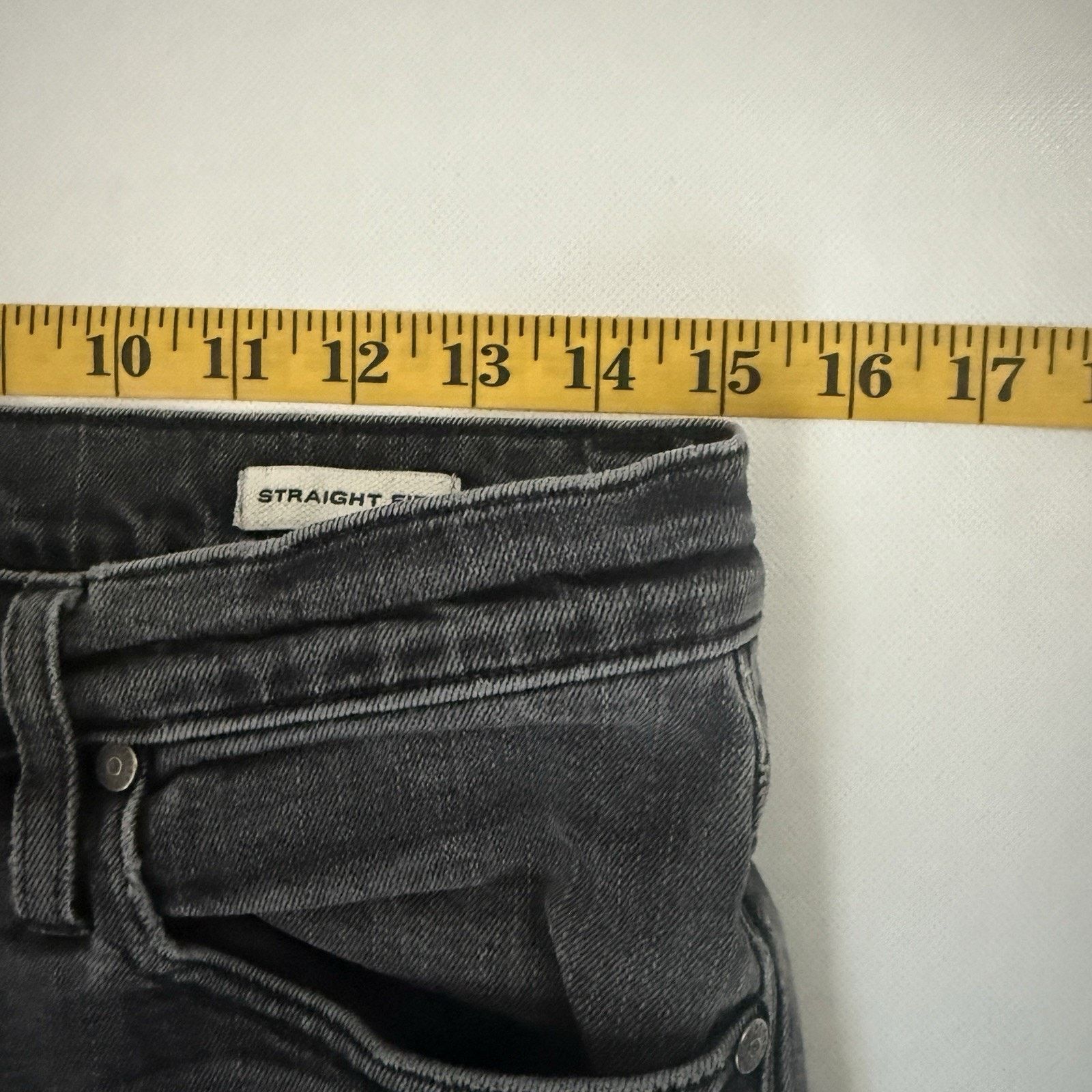 Flint And Tinder Flint And Tinder Straight Fit Faded Distressed Denim Jeans Size US 30 / EU 46 - 5 Thumbnail