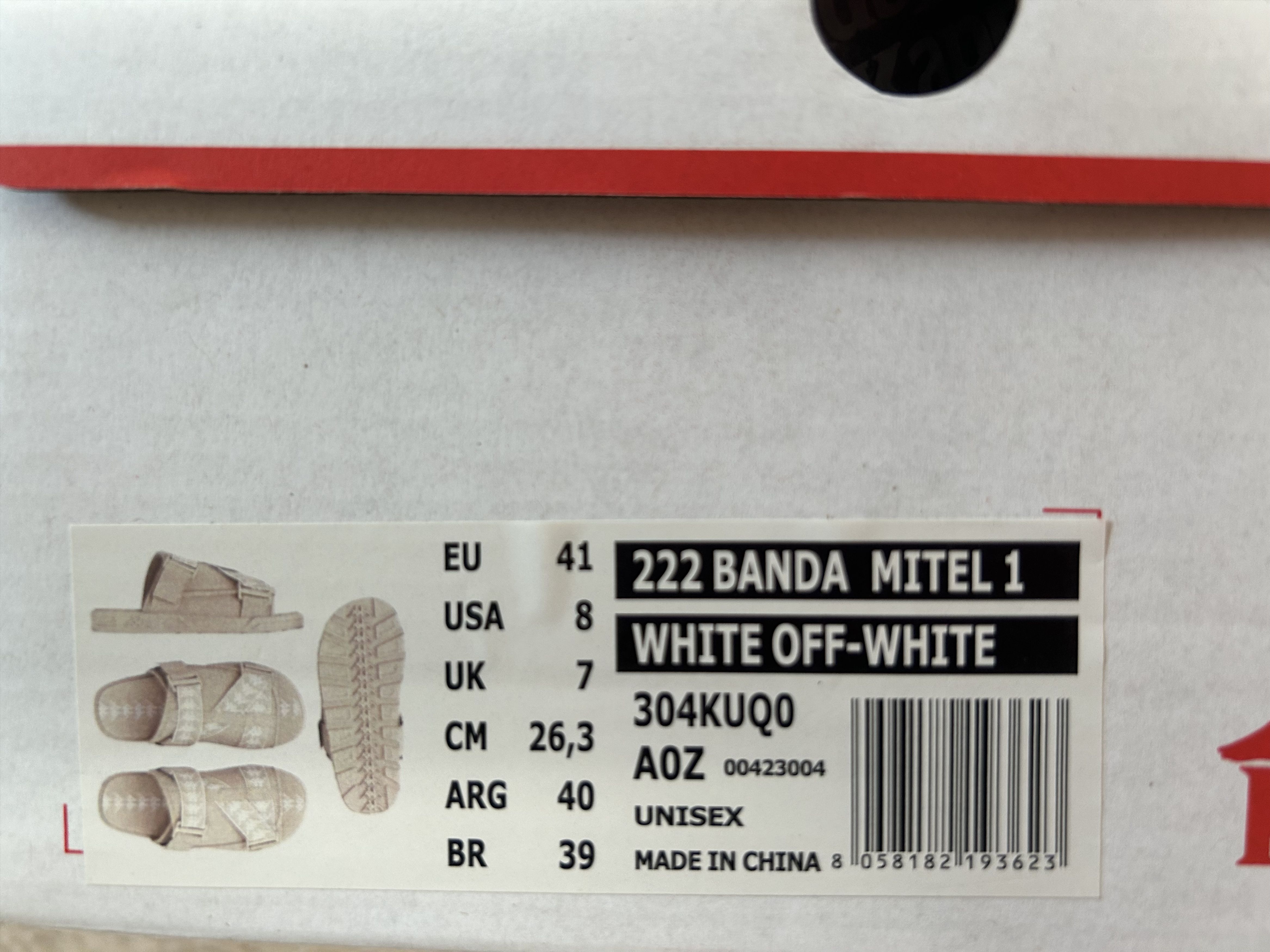 Kappa 222 Banda Mitel 1 Off-white Size US 10 / IT 40 - 4 Thumbnail