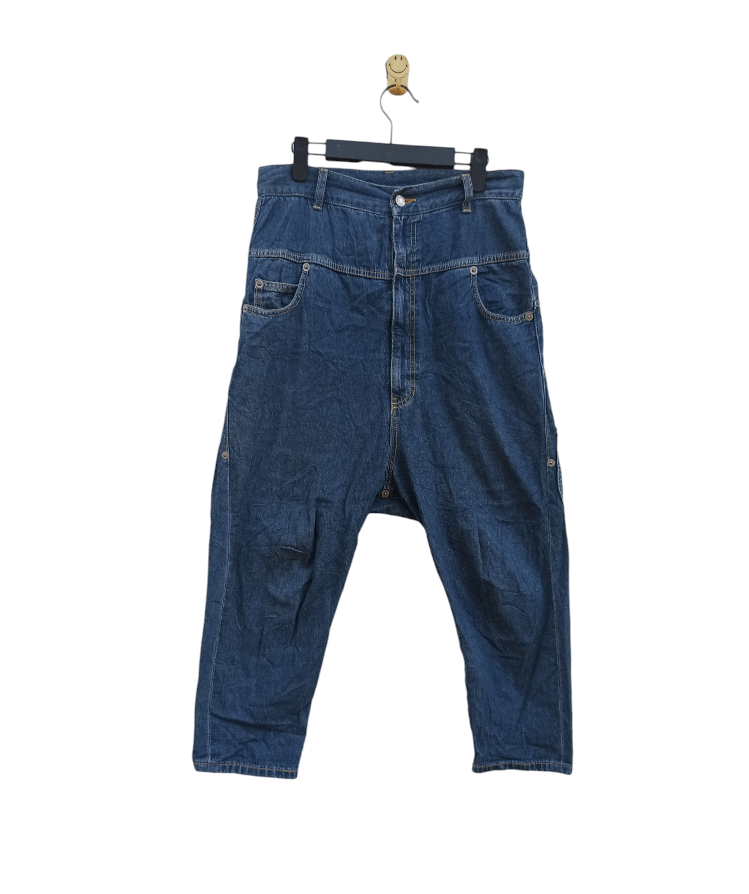 Issey Miyake × mercibeaucoup Jevous Enprie By Mercibeaucoup Drop Cropth Denim Size 32" / US 10 / IT 46 - 1 Thumbnail