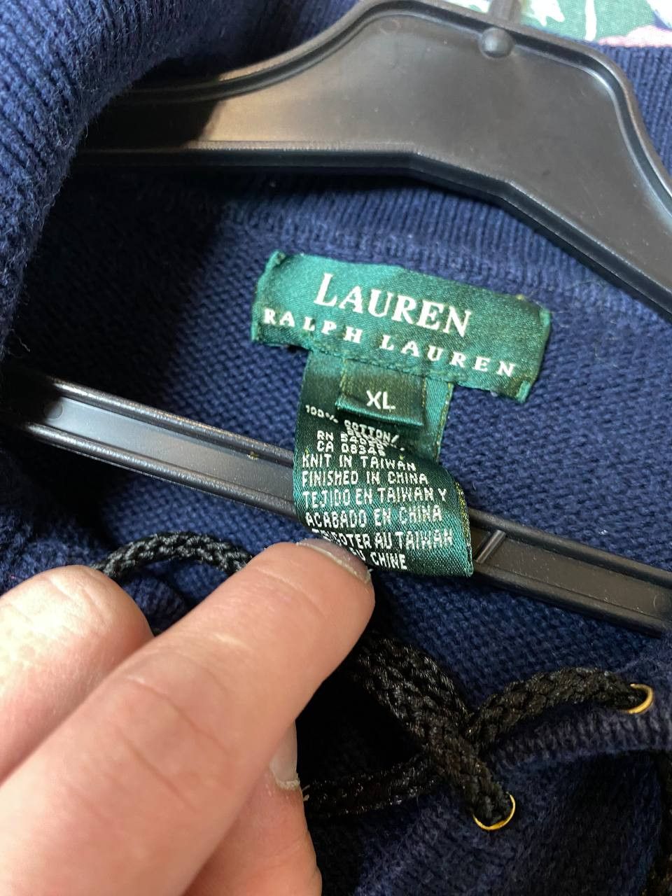 Polo Ralph Lauren × Vintage Vintage Y2K Polo Ralph Lauren Heavy Knit Sweater Size US XL / EU 56 / 4 - 3 Thumbnail