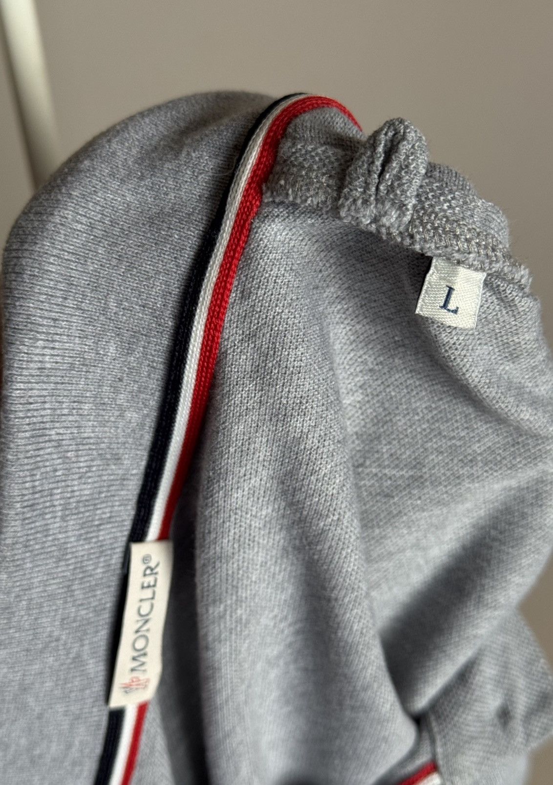 Moncler Moncler Manica Corta Polo T-shirt Grey Size US L / EU 52-54 / 3 - 10 Thumbnail