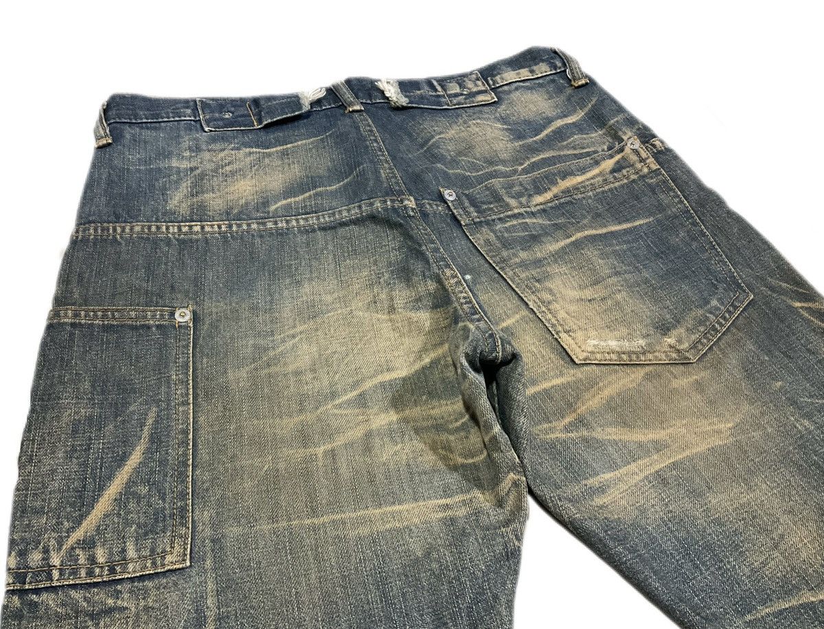 Swagger 🔥Y2K Archived Swagger Mud Wash Denim Distressed Size US 32 / EU 48 - 3 Thumbnail
