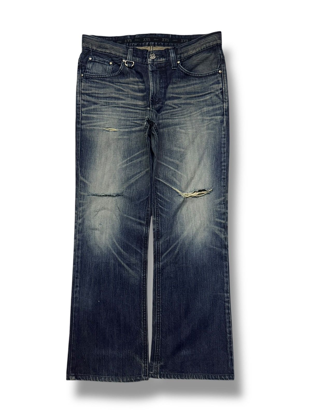 Edwin Vintage Edwin 412XVS Y2K Japanese Streetwear Denim Jeans 34 Size US 34 / EU 50 - 2 Thumbnail