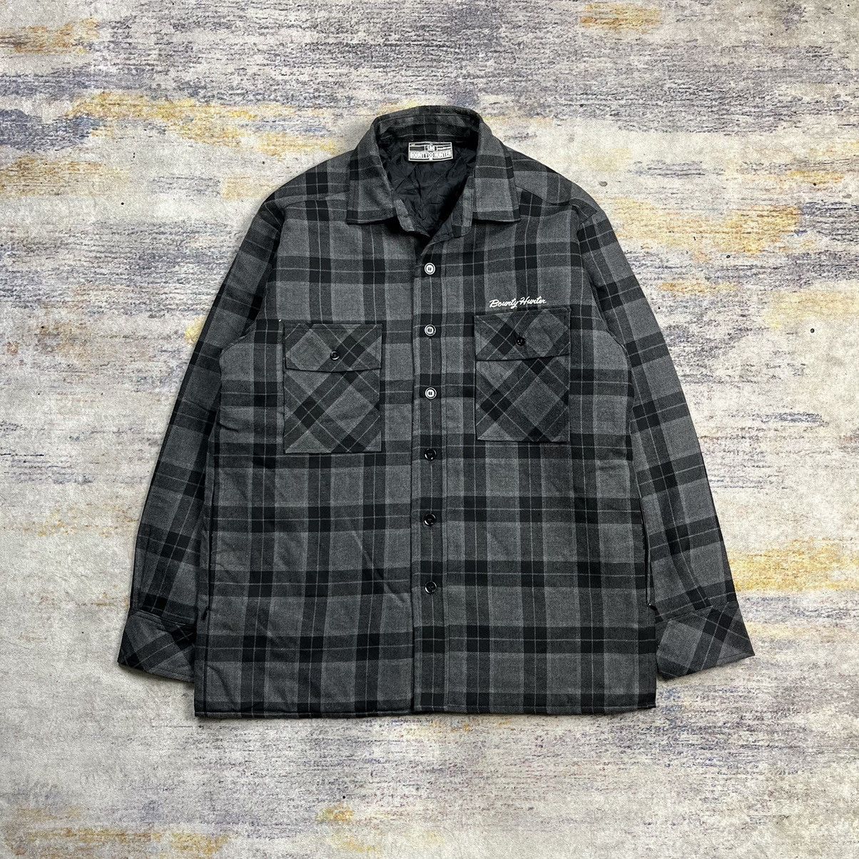 Bounty Hunter × Japanese Brand Bounty Hunter plaid outer shirt jacket Size US L / EU 52-54 / 3 - 1 Thumbnail