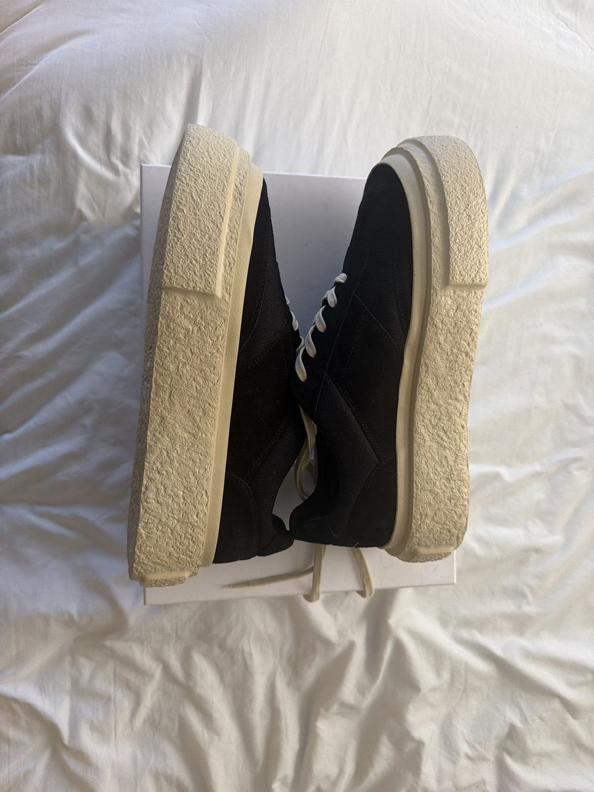 Maison Margiela Maison Margiela MM6 Black Chunky Gambetta Sneakers Size US 10 / EU 43 - 2 Thumbnail