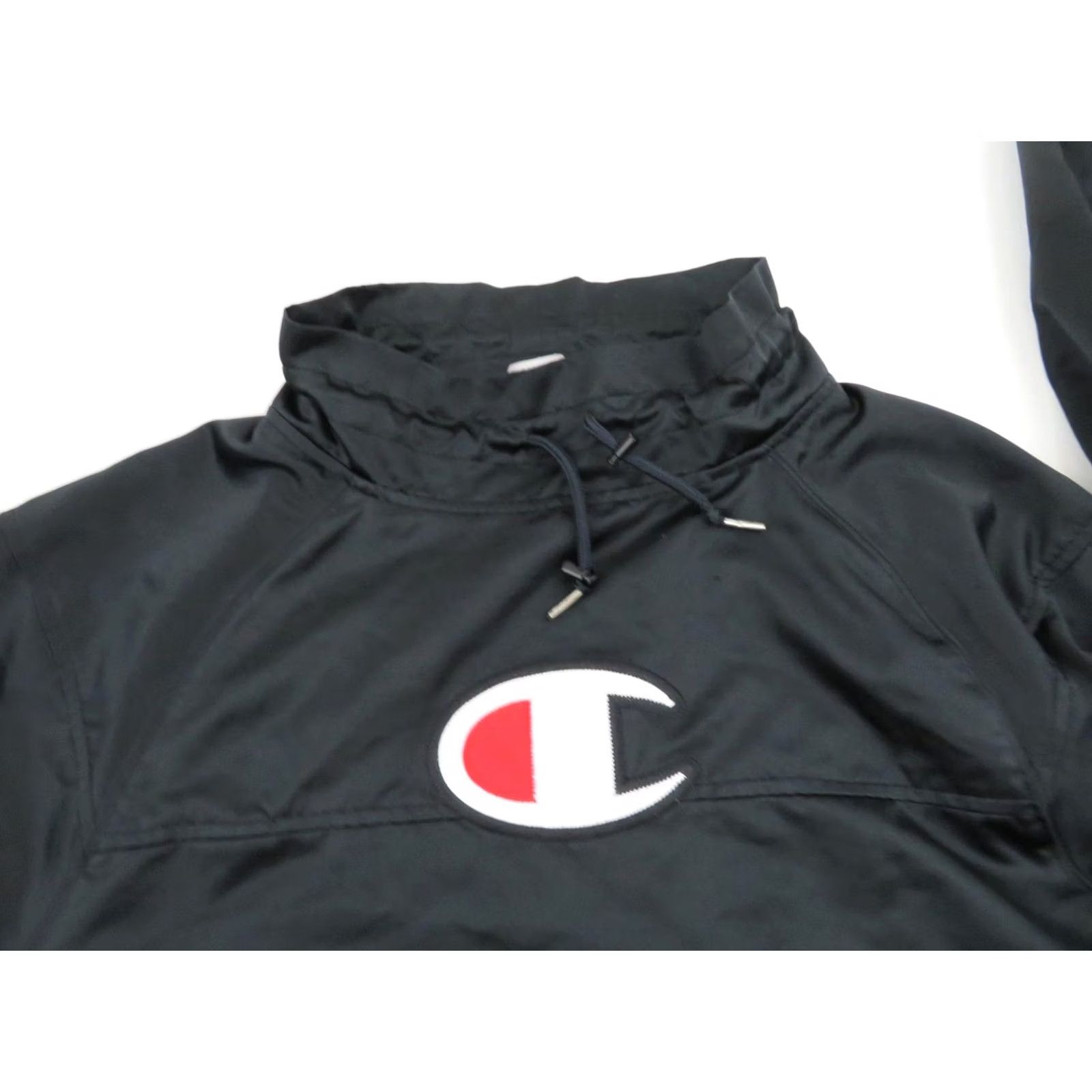 Champion VINTAGE Champion Pullover Sweatshirt Mens Small 36 Black Logo Streetwear Jacket Size US S / EU 44-46 / 1 - 3 Thumbnail