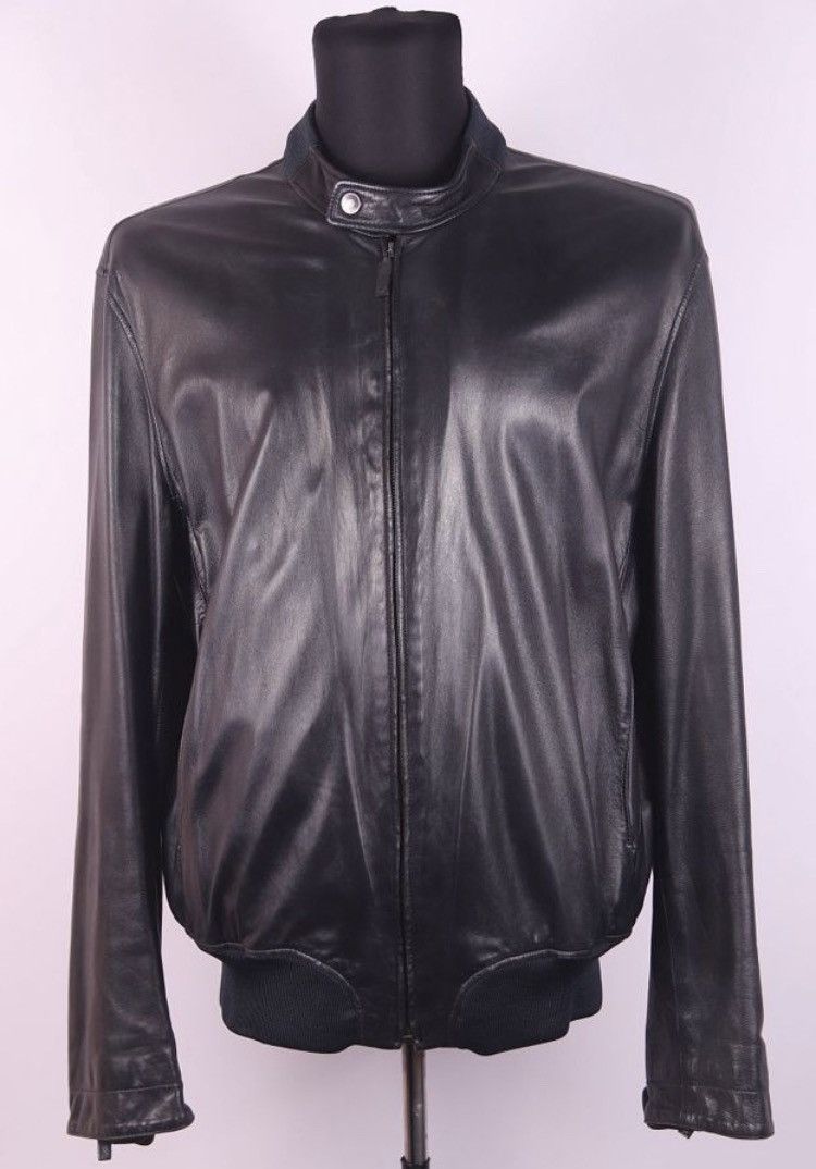 Gucci Brown Logo Biker Jacket main image 0