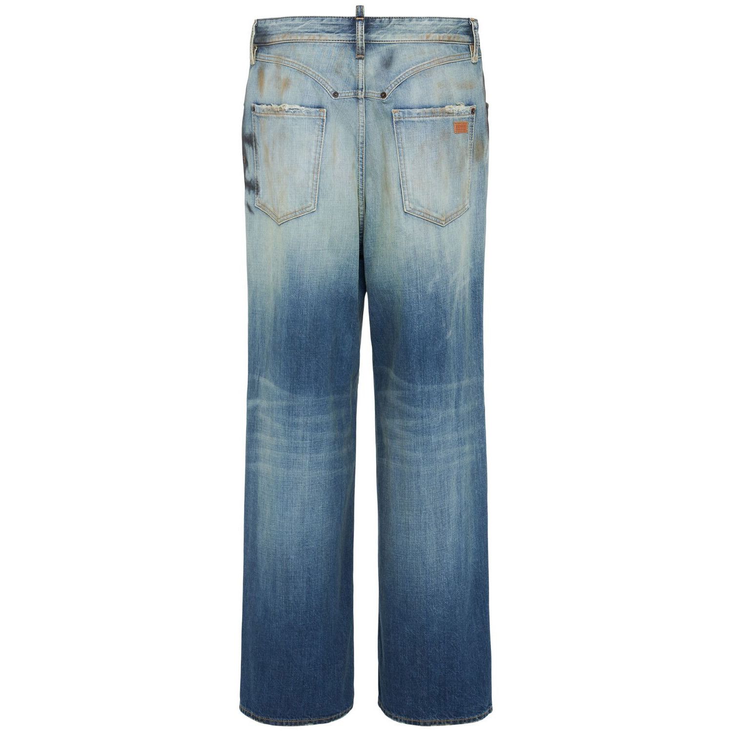 Dsquared2 DSQUARED2 Blue Loose Jeans New & Authentic (Men's size:US 40 Size US 40 / EU 56 - 2 Thumbnail