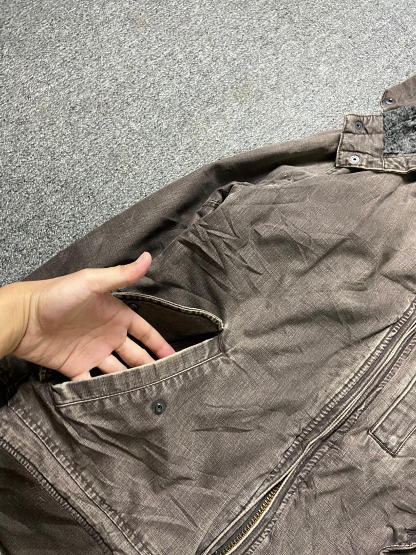 Johnbull Johnbull Kojima Japan Washed Military Jacket (198) Size US L / EU 52-54 / 3 - 6 Thumbnail