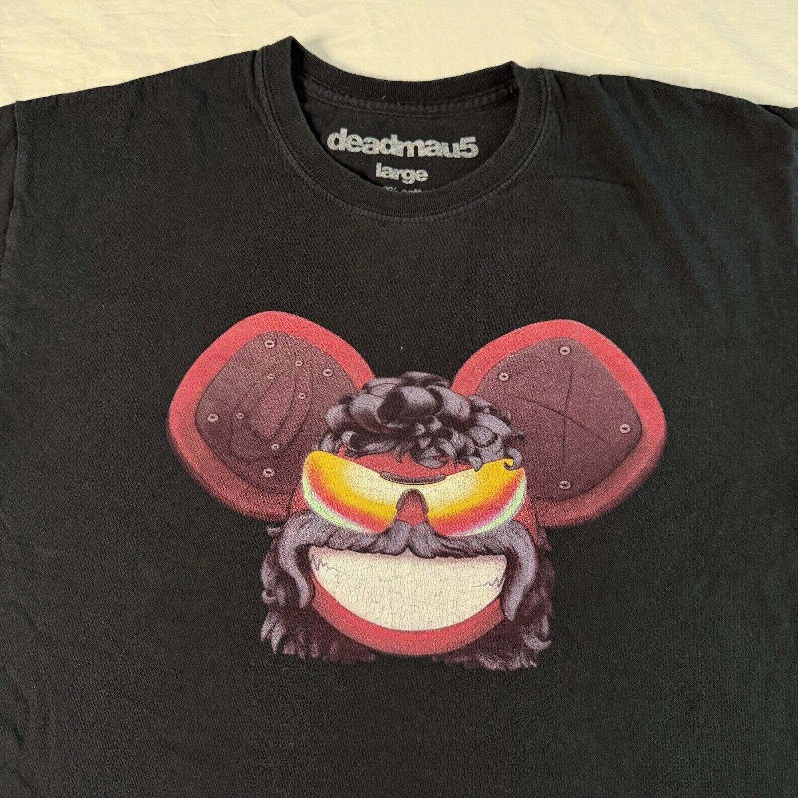 Designer Ultra Rare deadmau5 T-Shirt Size L Official EDM Size US L / EU 52-54 / 3 - 3 Thumbnail