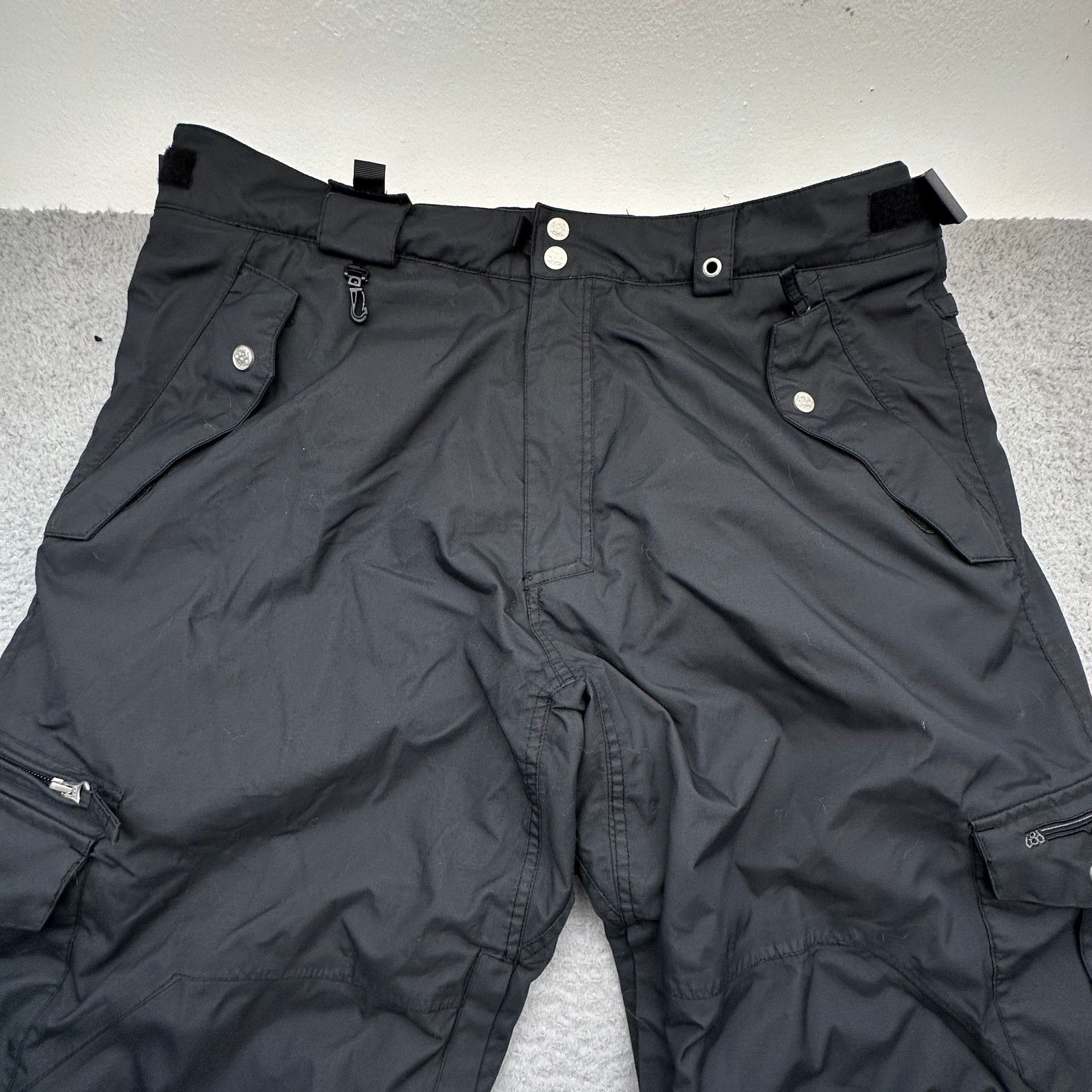 686 686 Smarty Cargo Pants Mens XXL Snowboard 3-in-1 w/ Fleece Size US 43 - 17 Thumbnail