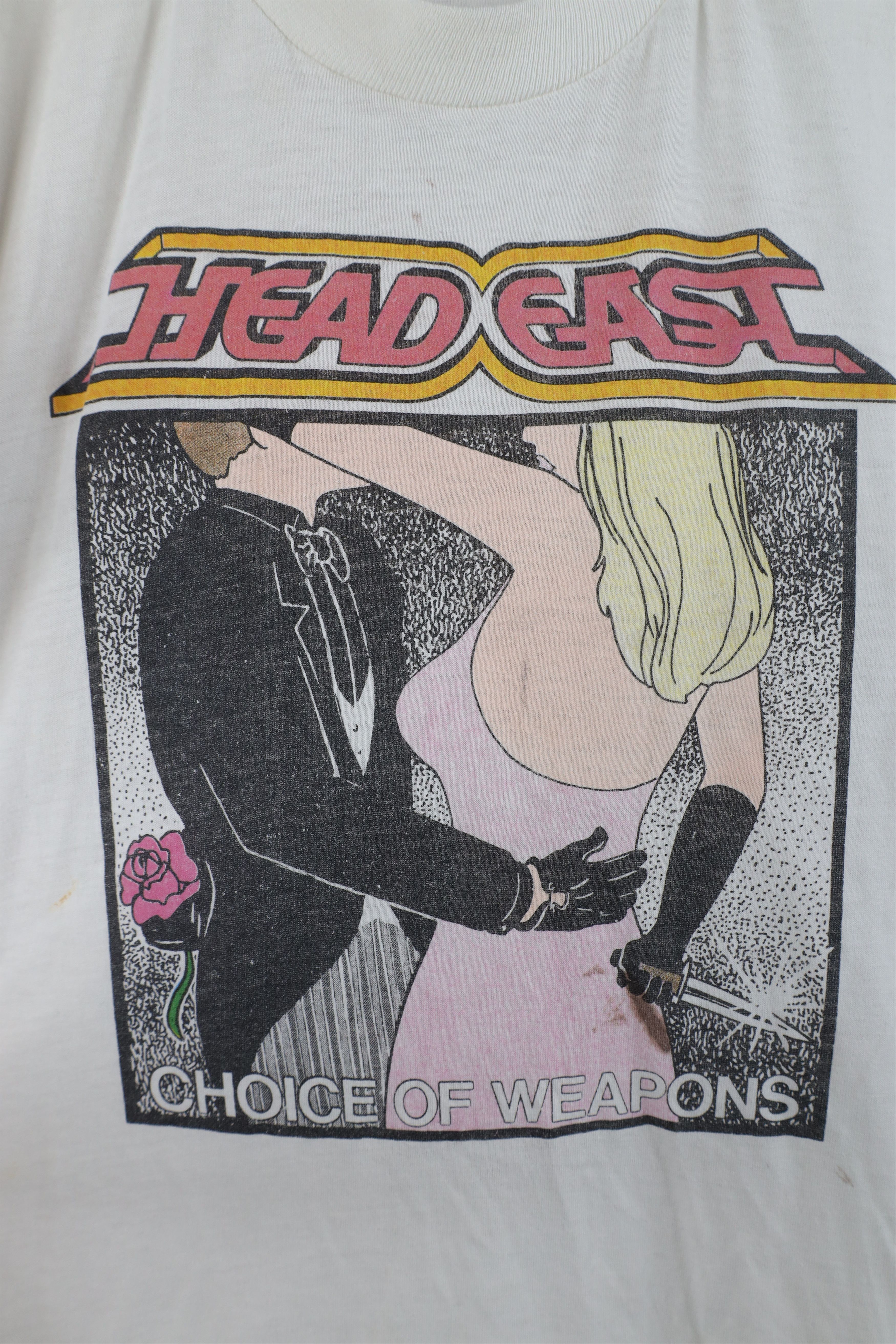 Vintage Vintage 80s Choice of Weapons Head East Band T-Shirt USA Size US M / EU 48-50 / 2 - 5 Thumbnail