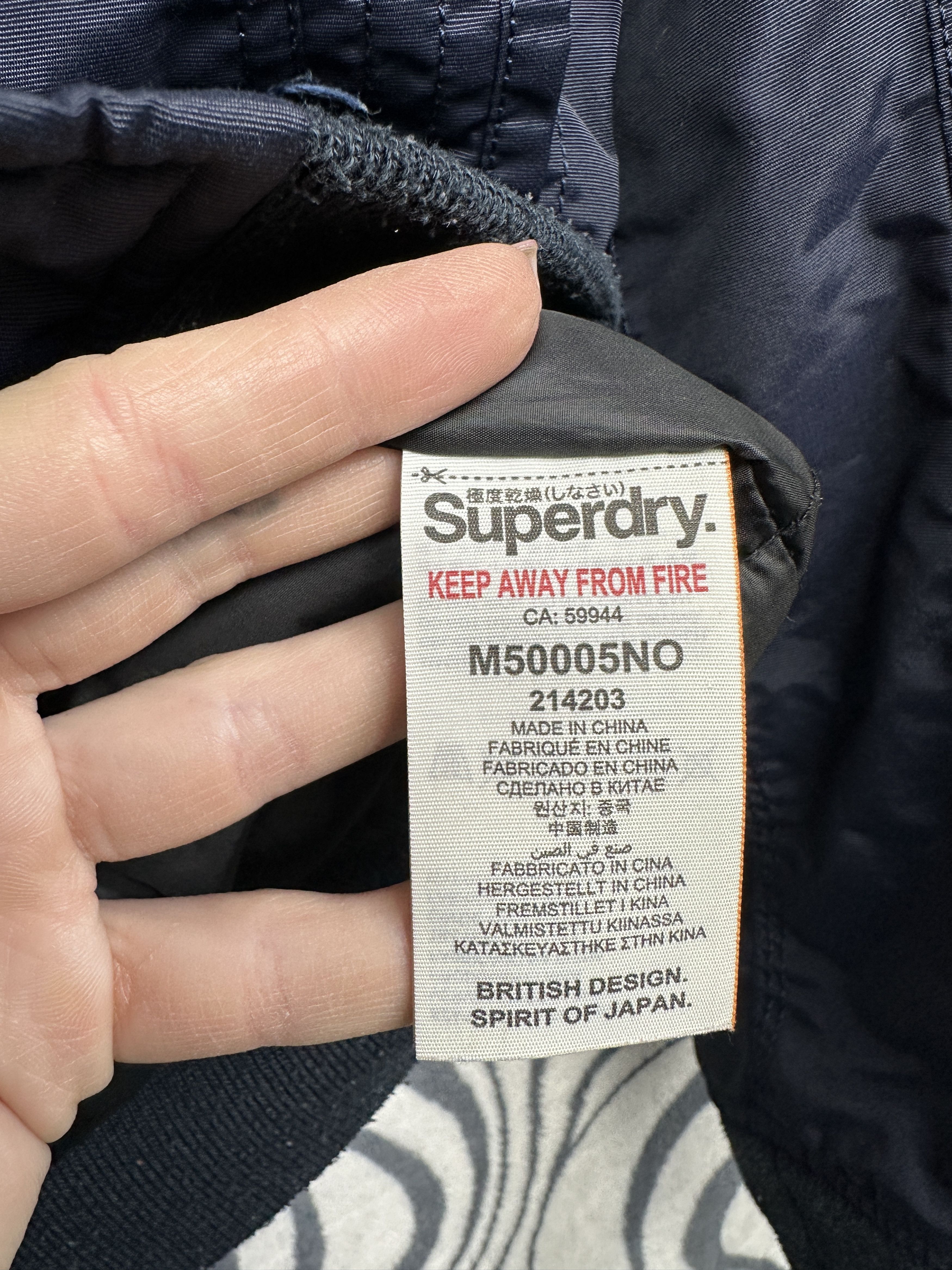 Superdry Superdry Vintage Mens Nylon Bomber Jacket Y2K Size US S / EU 44-46 / 1 - 6 Thumbnail