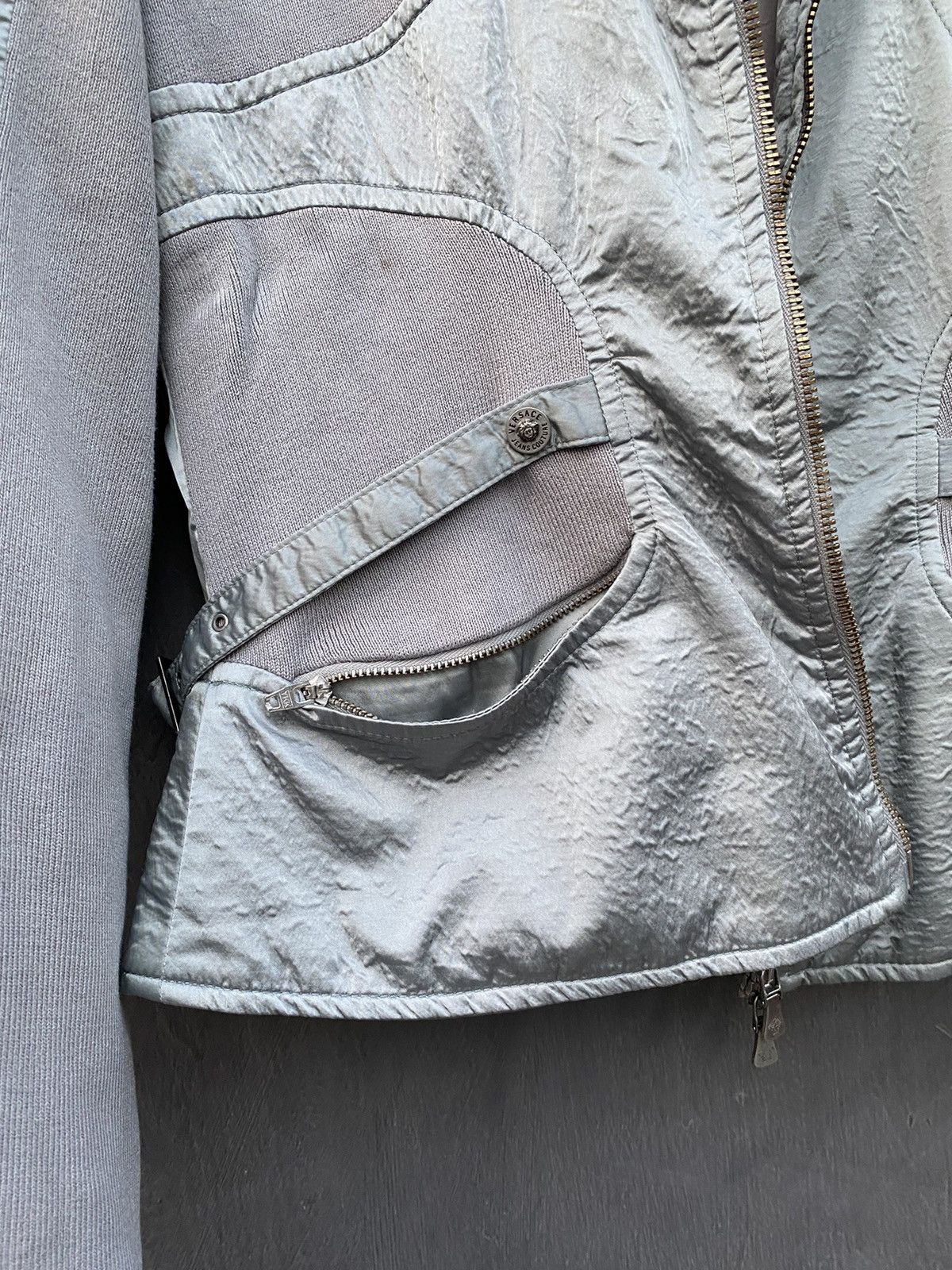 Versace Versace jeans couture metallic vintage jacket size S Size S / US 4 / IT 40 - 15 Thumbnail